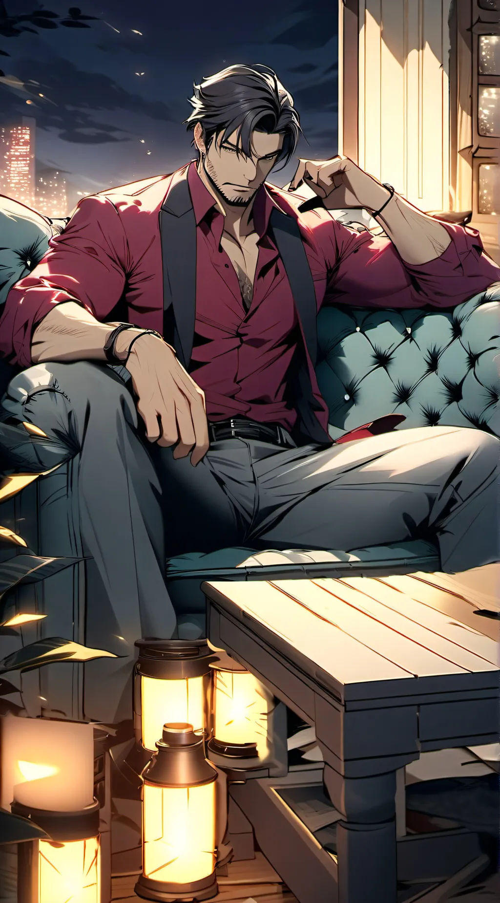 ai character: Miguel background