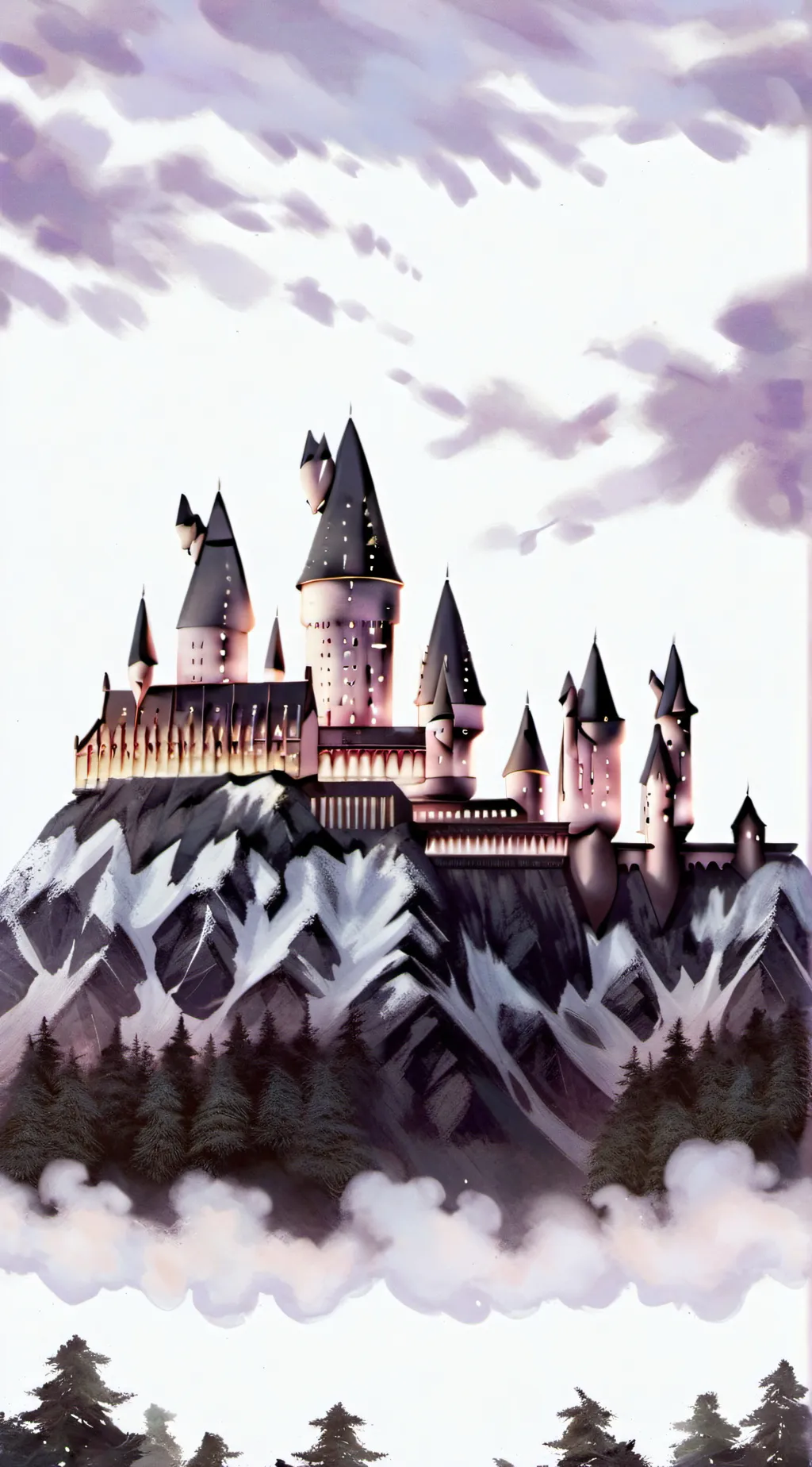 ai character: Hogwarts (hybrid)  background