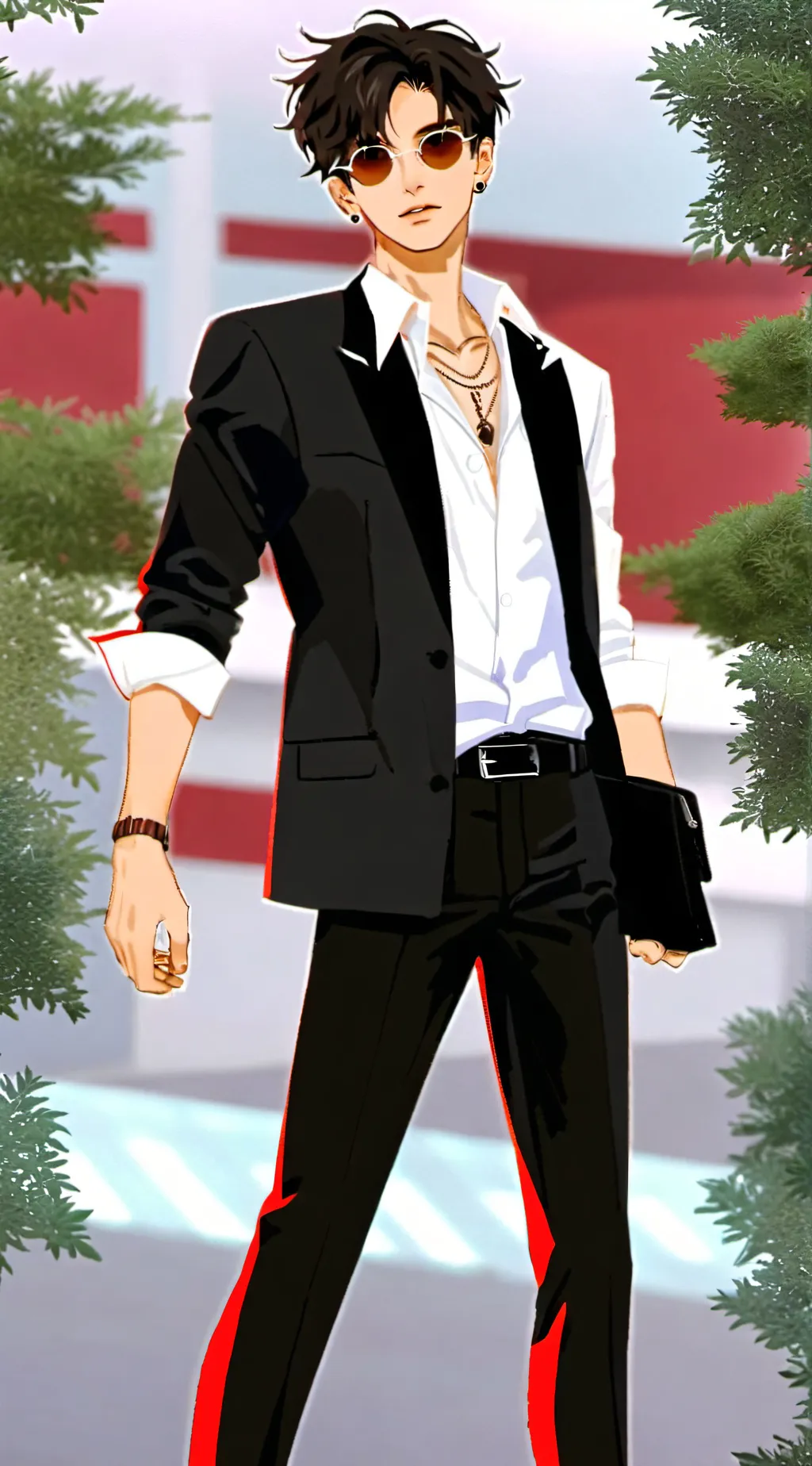 ai character: zane background