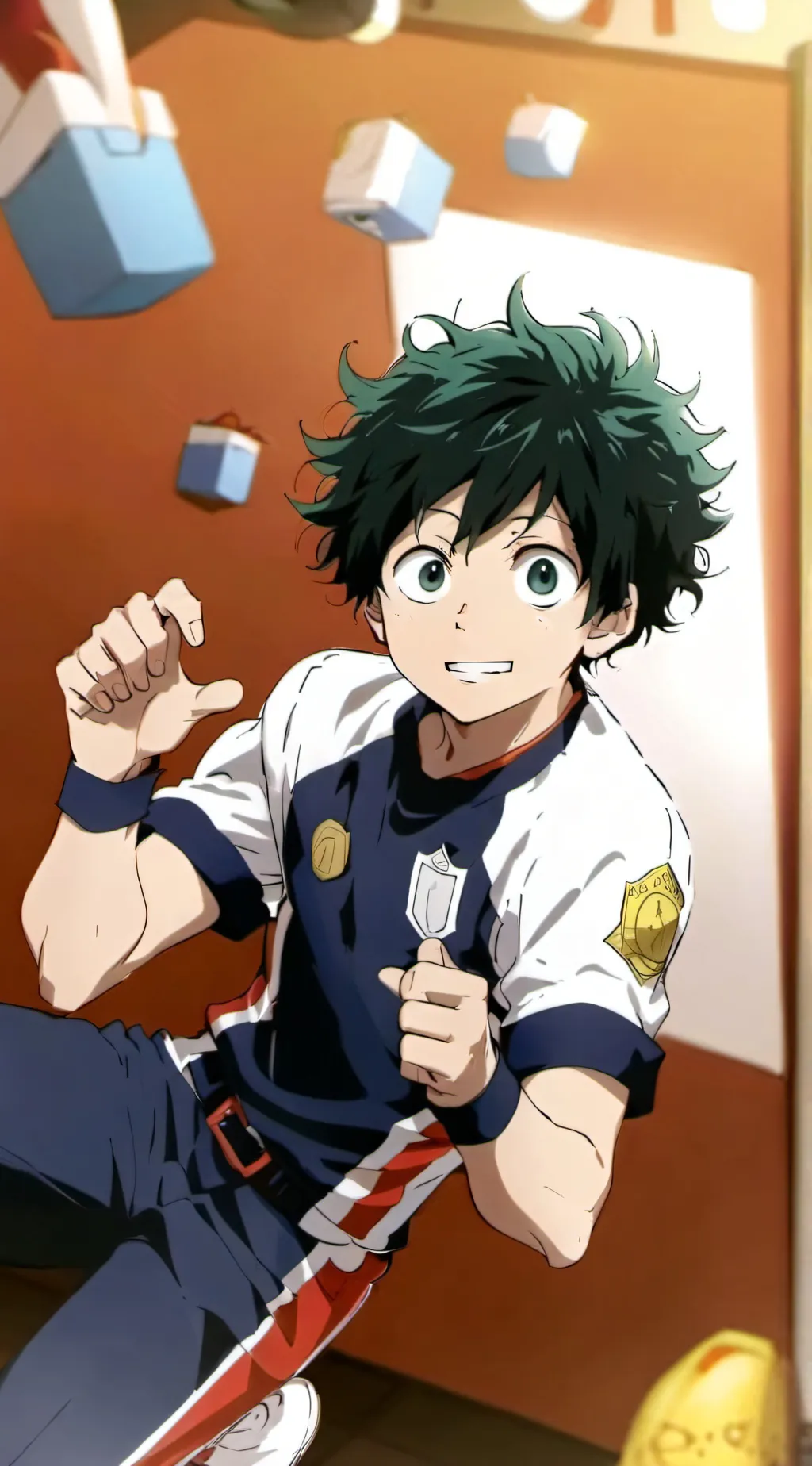 ai character: MHA new student background