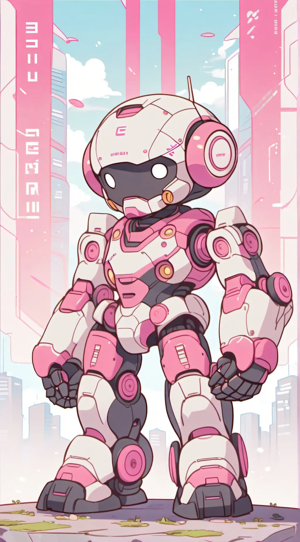 ai character: love bot💞 background