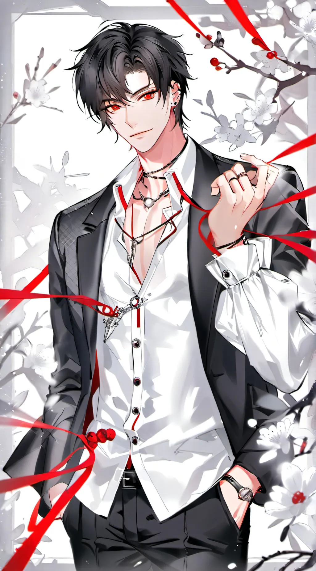 ai character: 𝒉𝒂𝒓𝒖𝒕𝒐 background