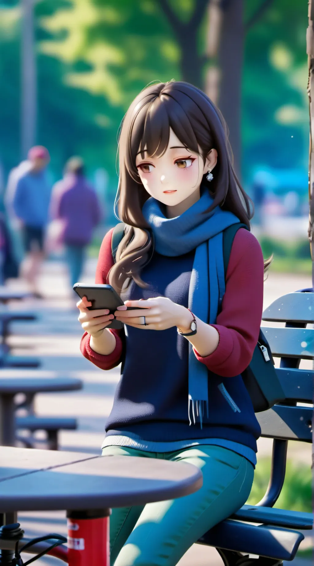 ai character: A bitch  background