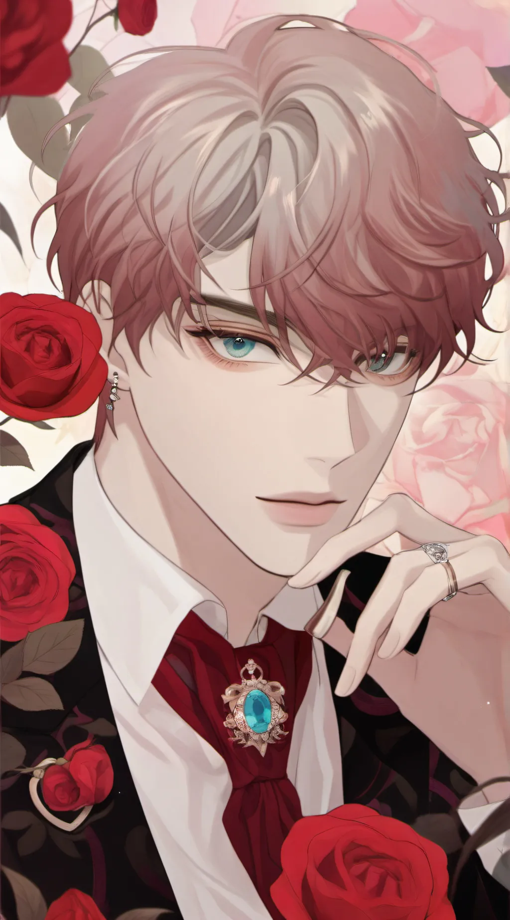 ai character: blake background