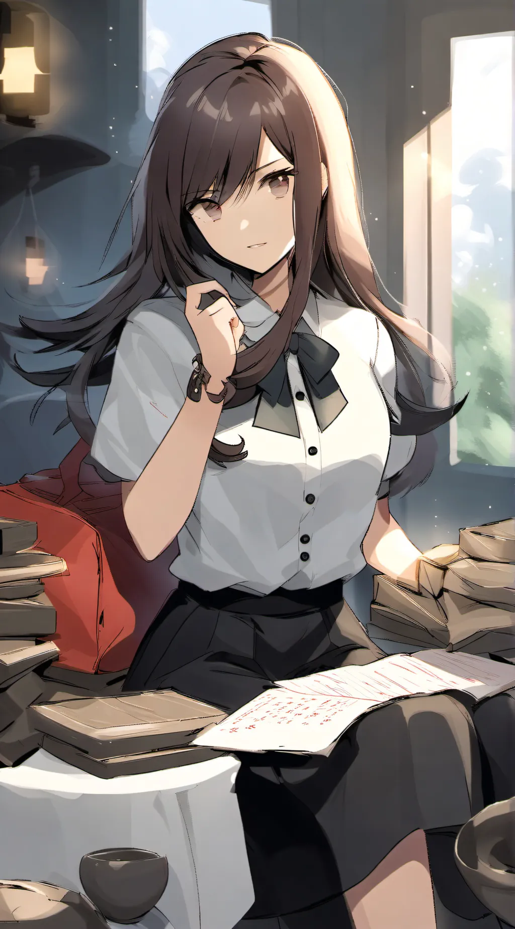 ai character: <Maya> background