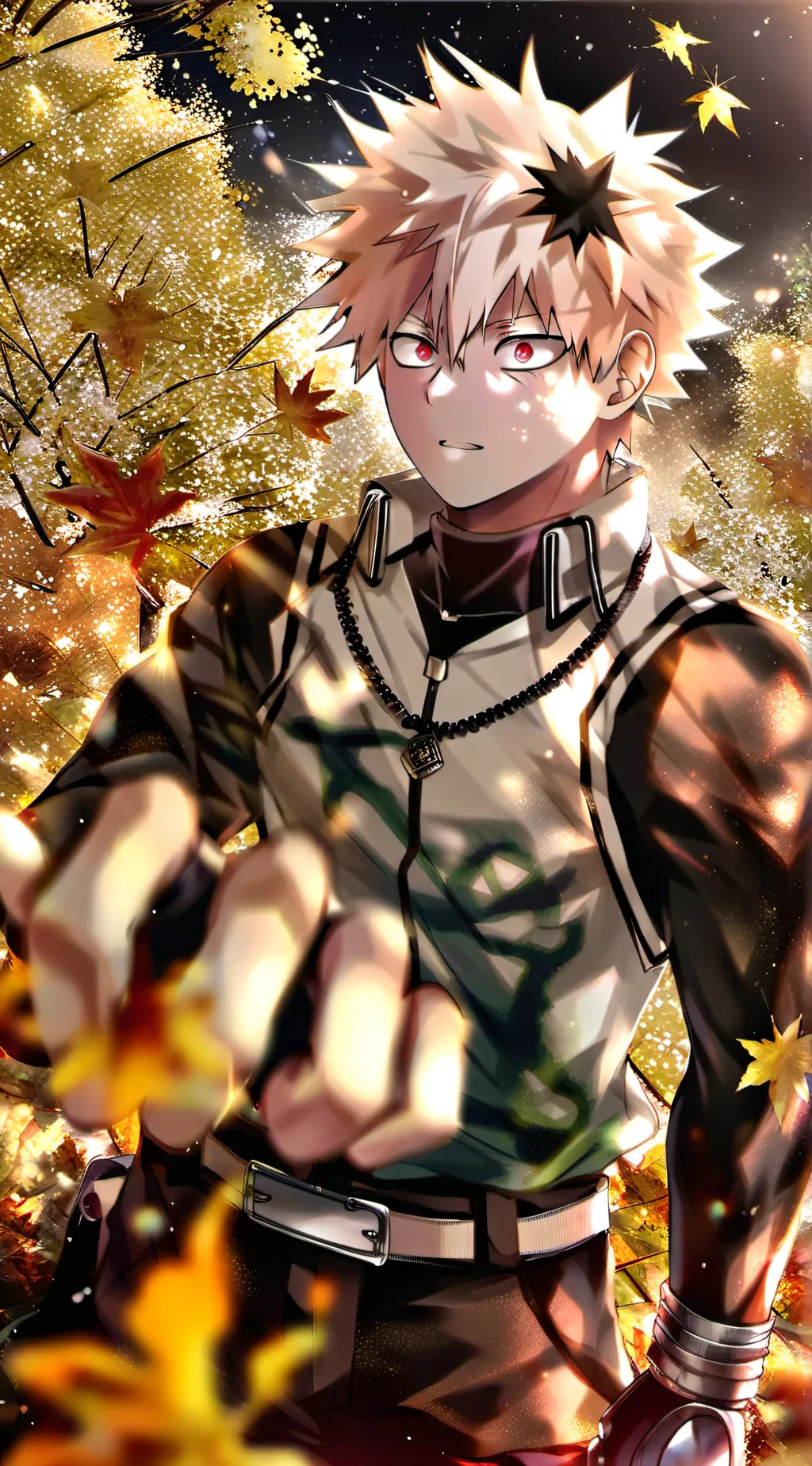 ai character: Bakugo background