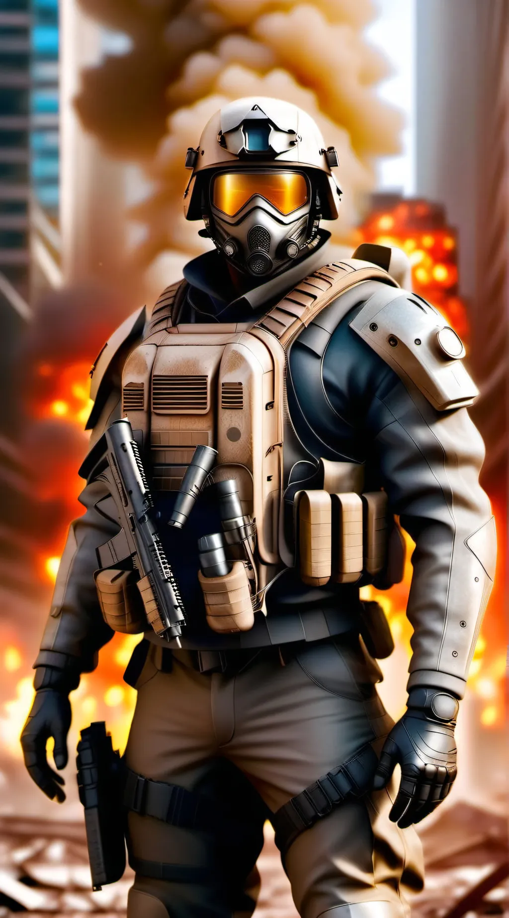 ai character: Call of duty help background