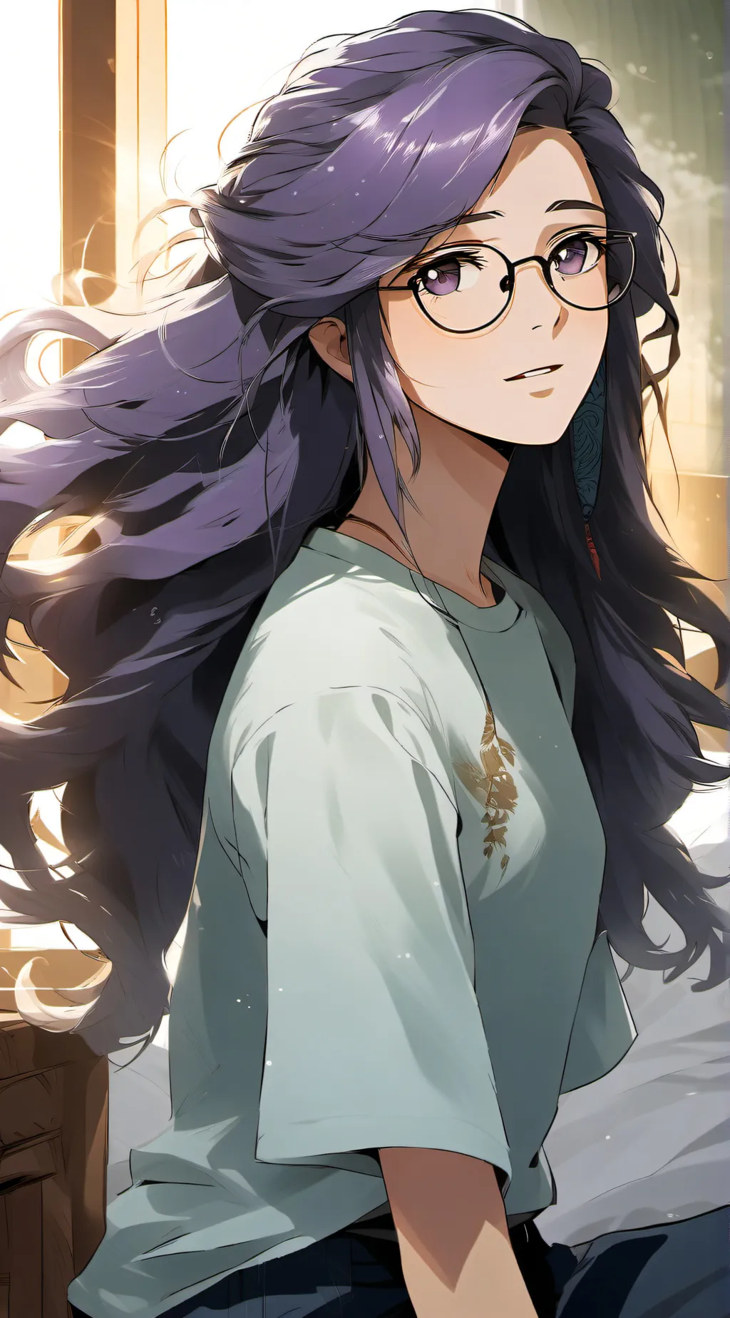 ai character: Lena background