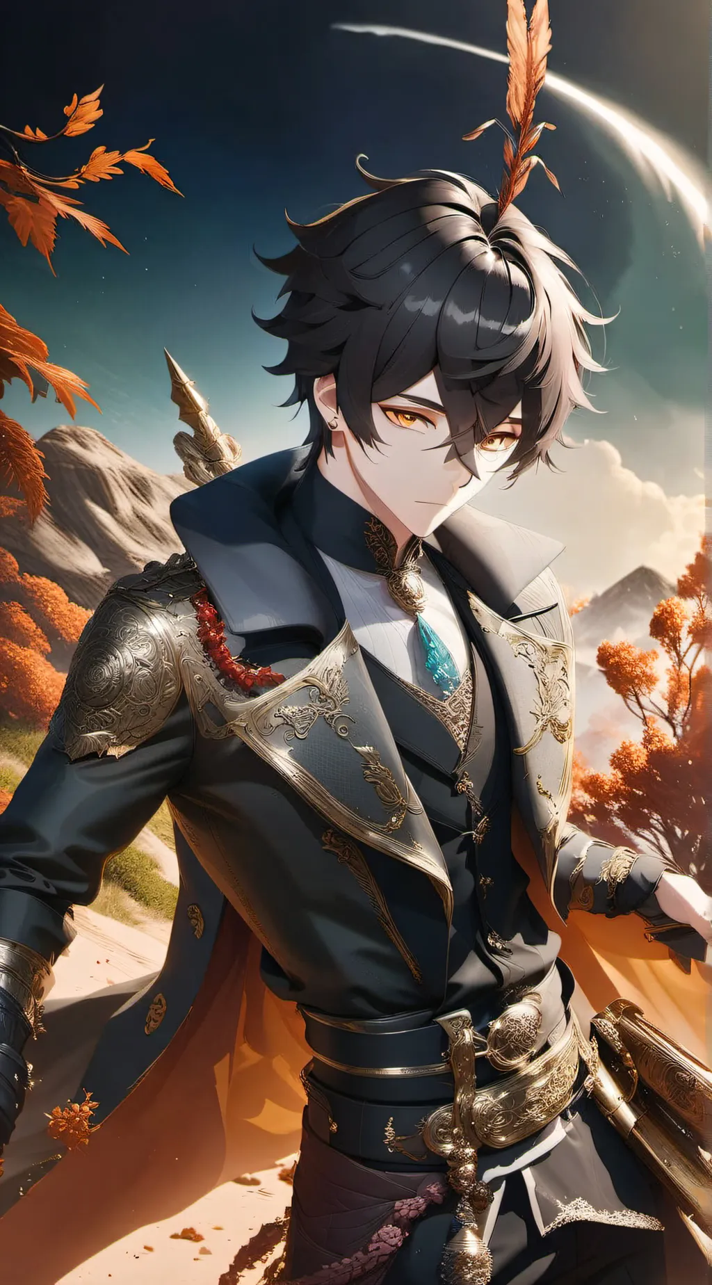 ai character: Leston background