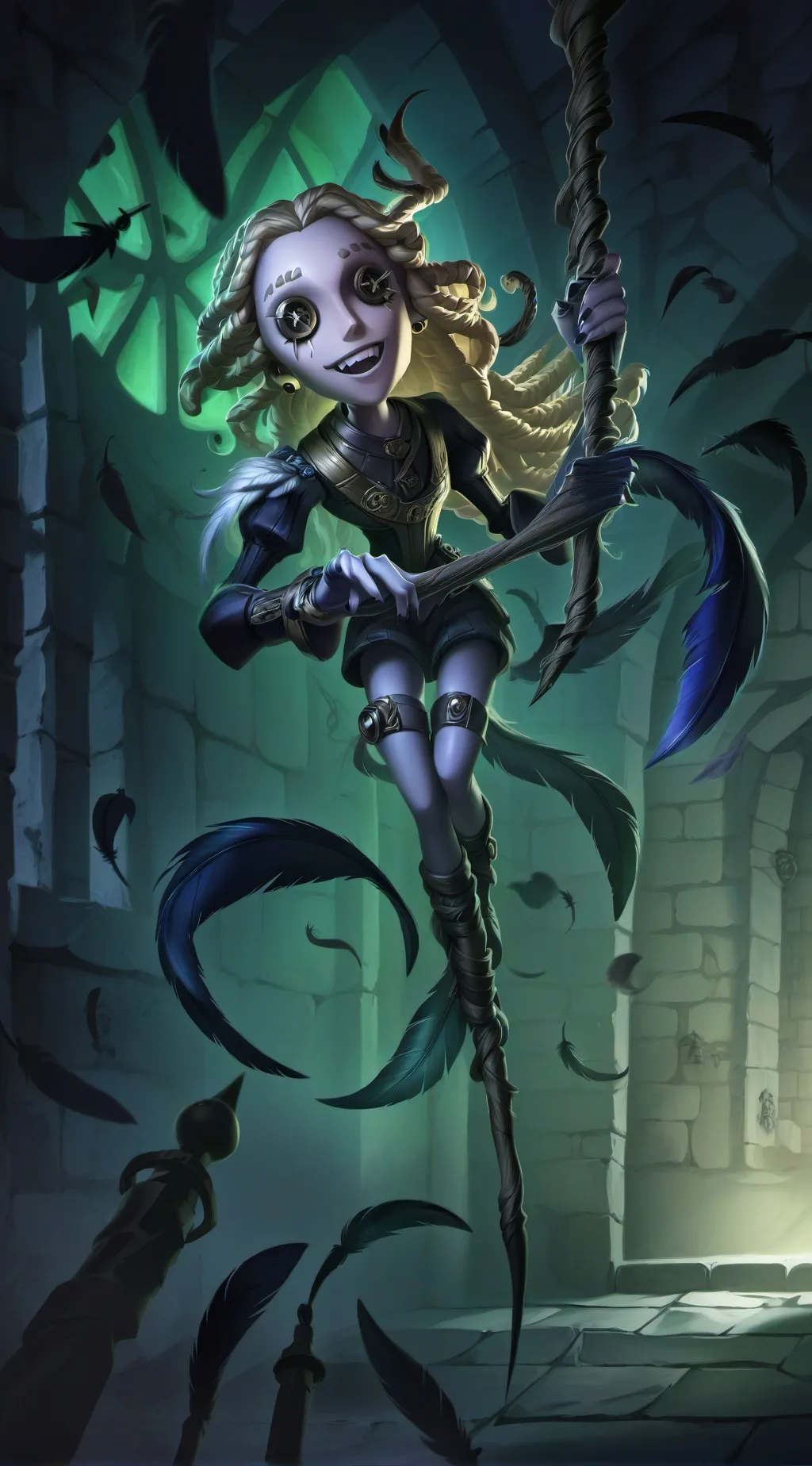 ai character: Tickle dungeon  background