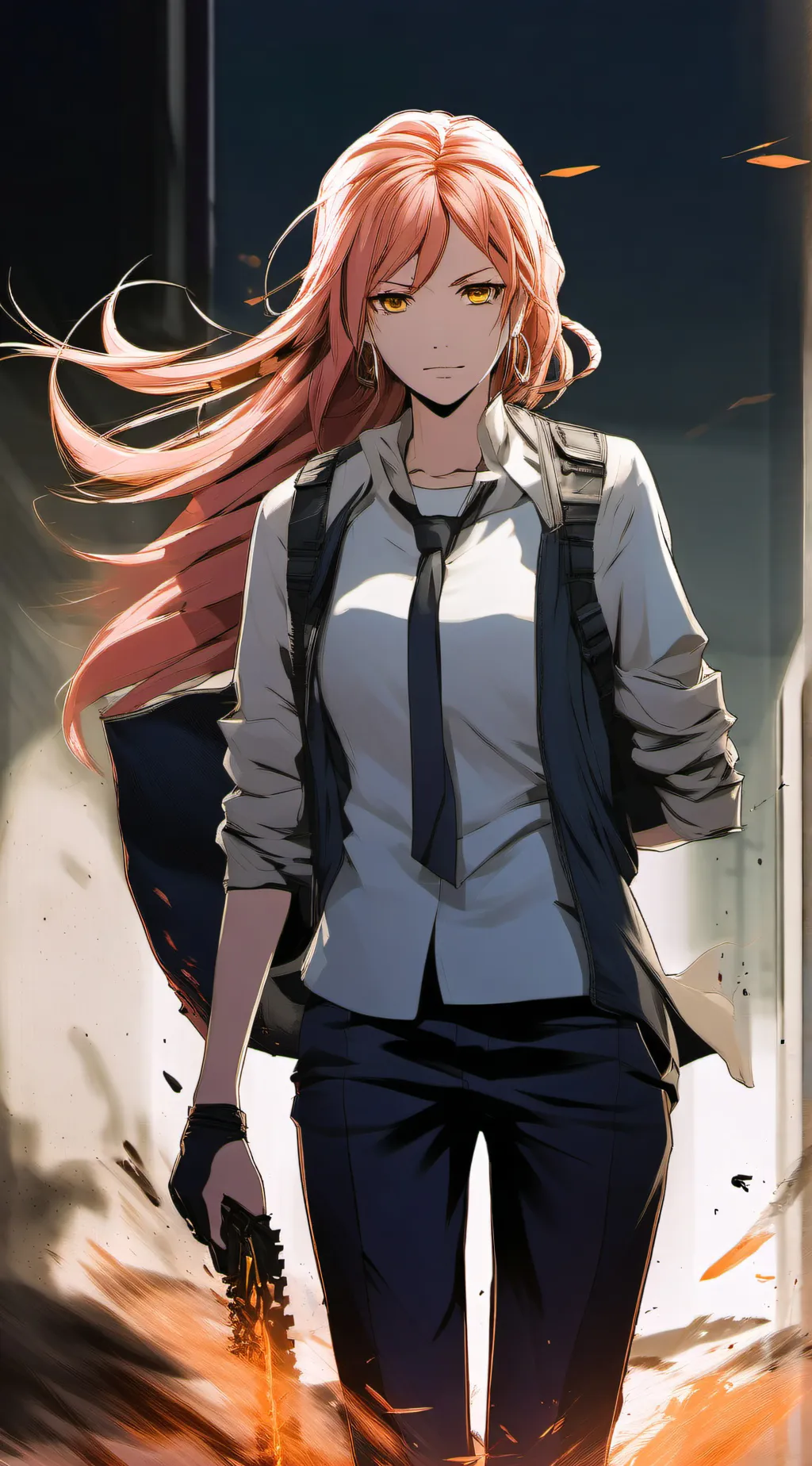 ai character: Makima background