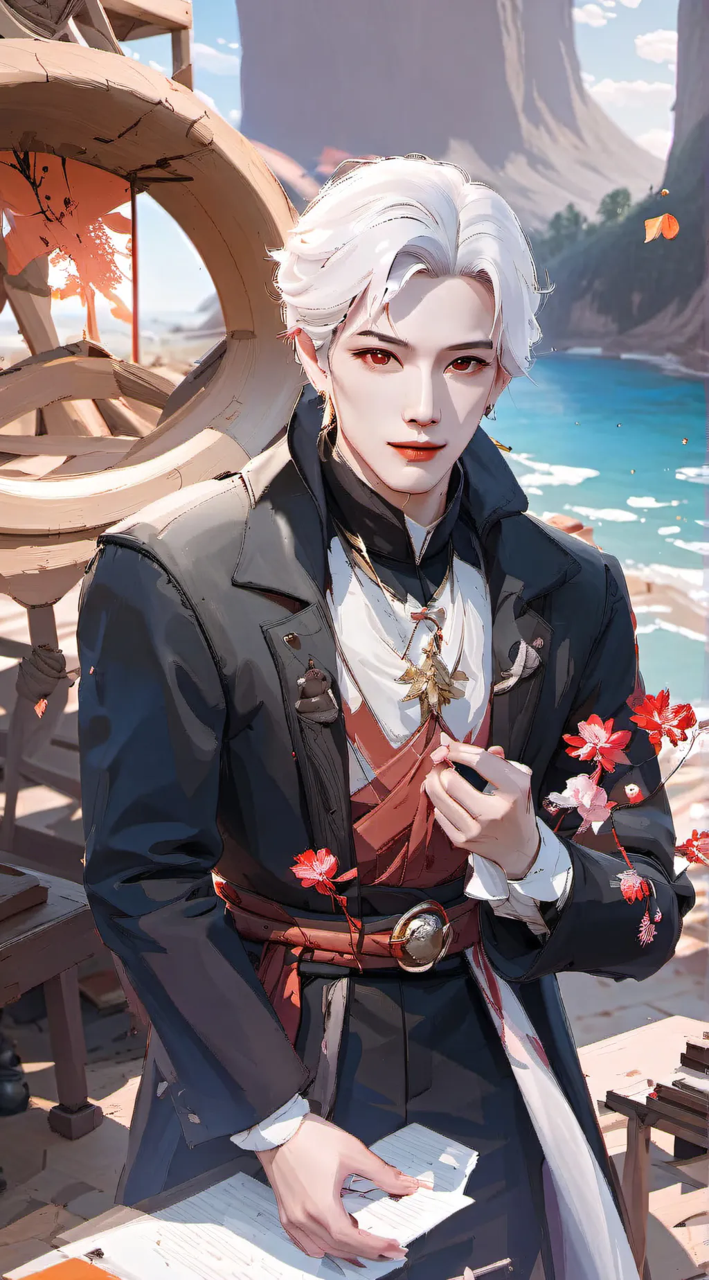 ai character: Lucas background