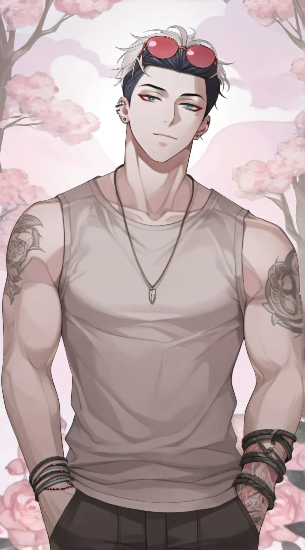 ai character: Nathan Roodeug background
