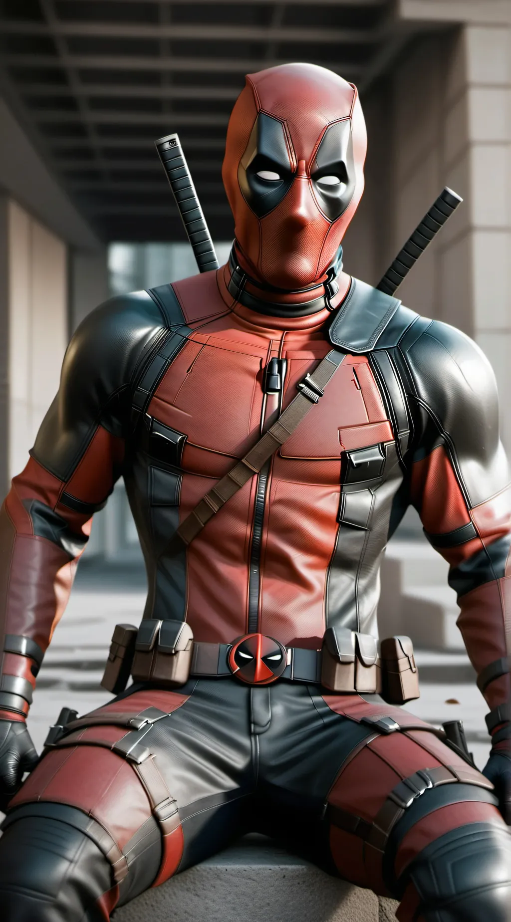 ai character: Deadpool  background