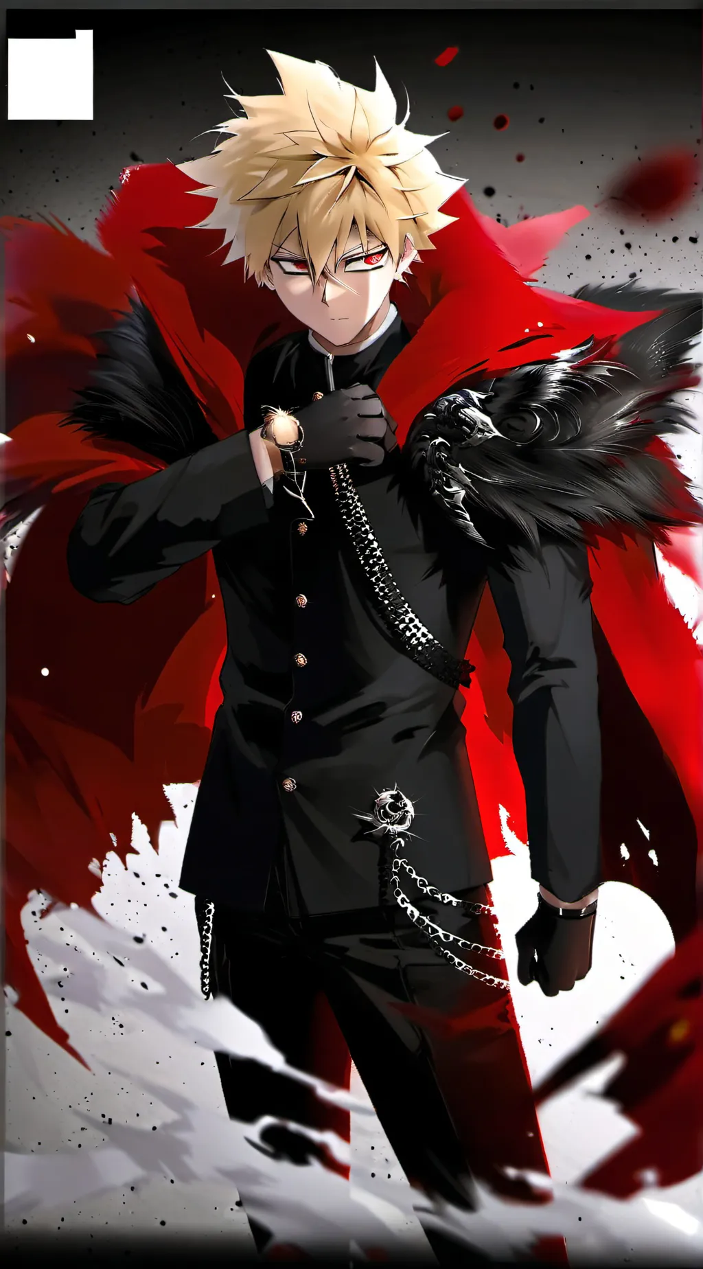 ai character: bakugo background