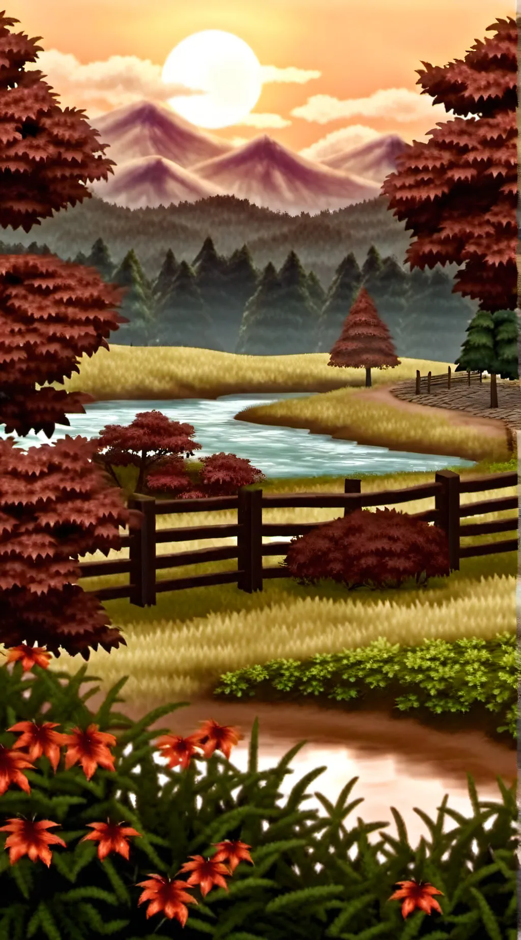 ai character: The Walking Dead background