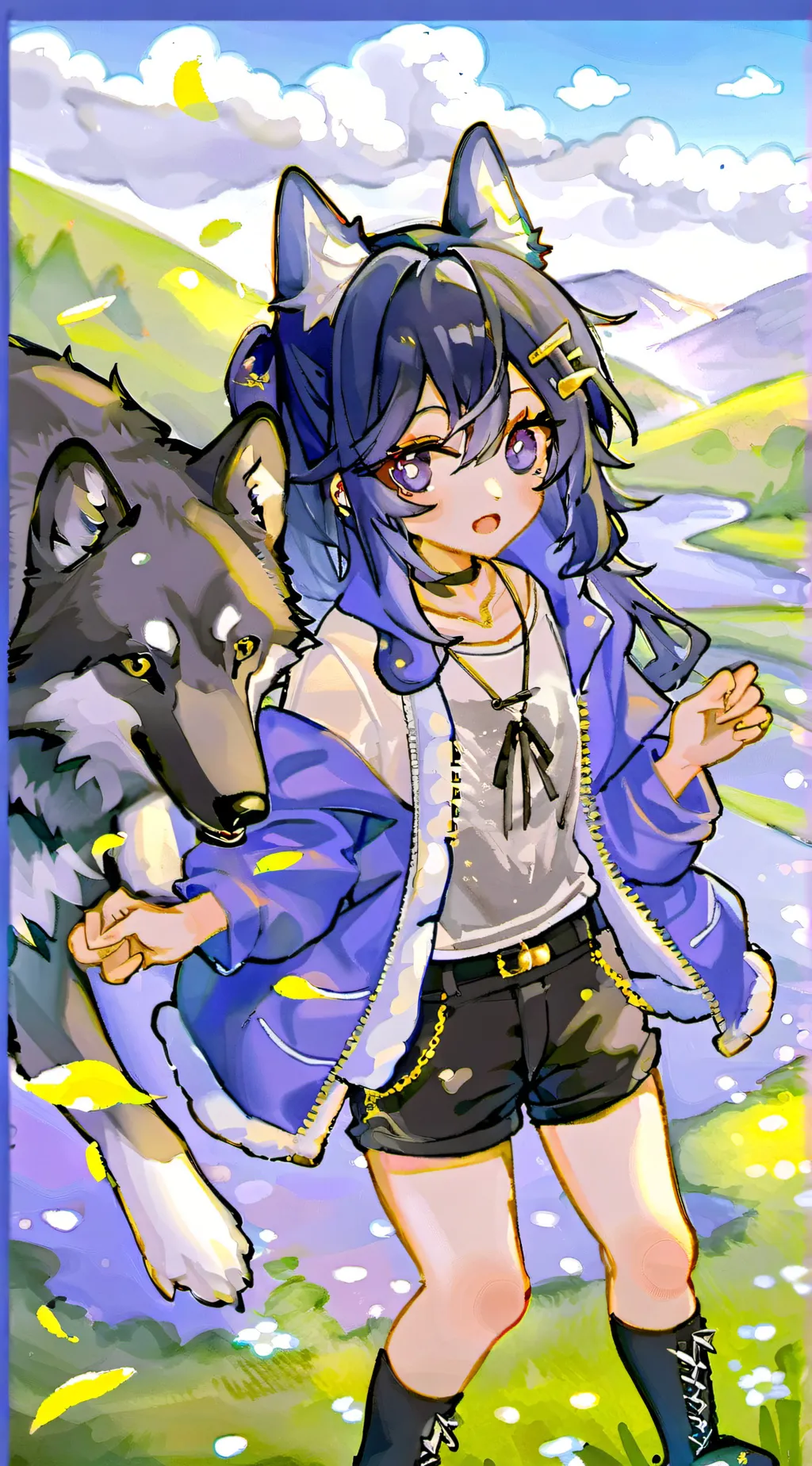 ai character: mha background