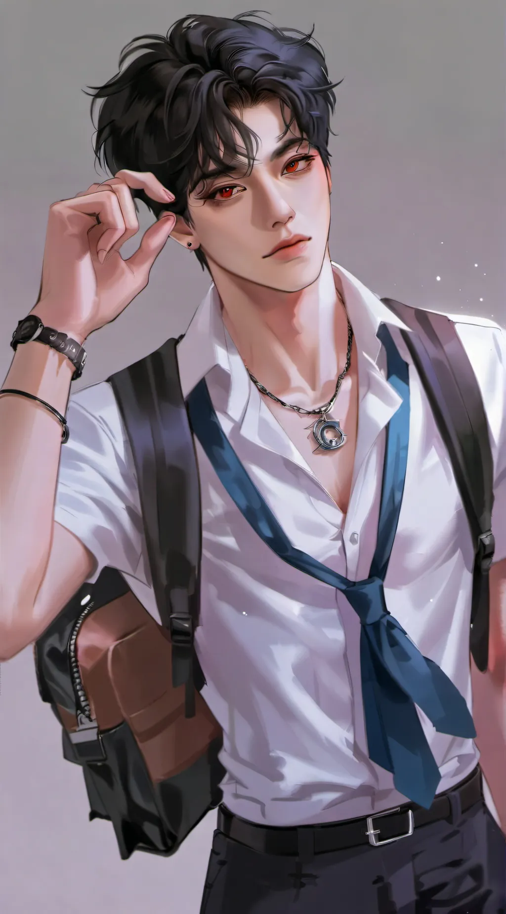 ai character: Andrei 💗 background