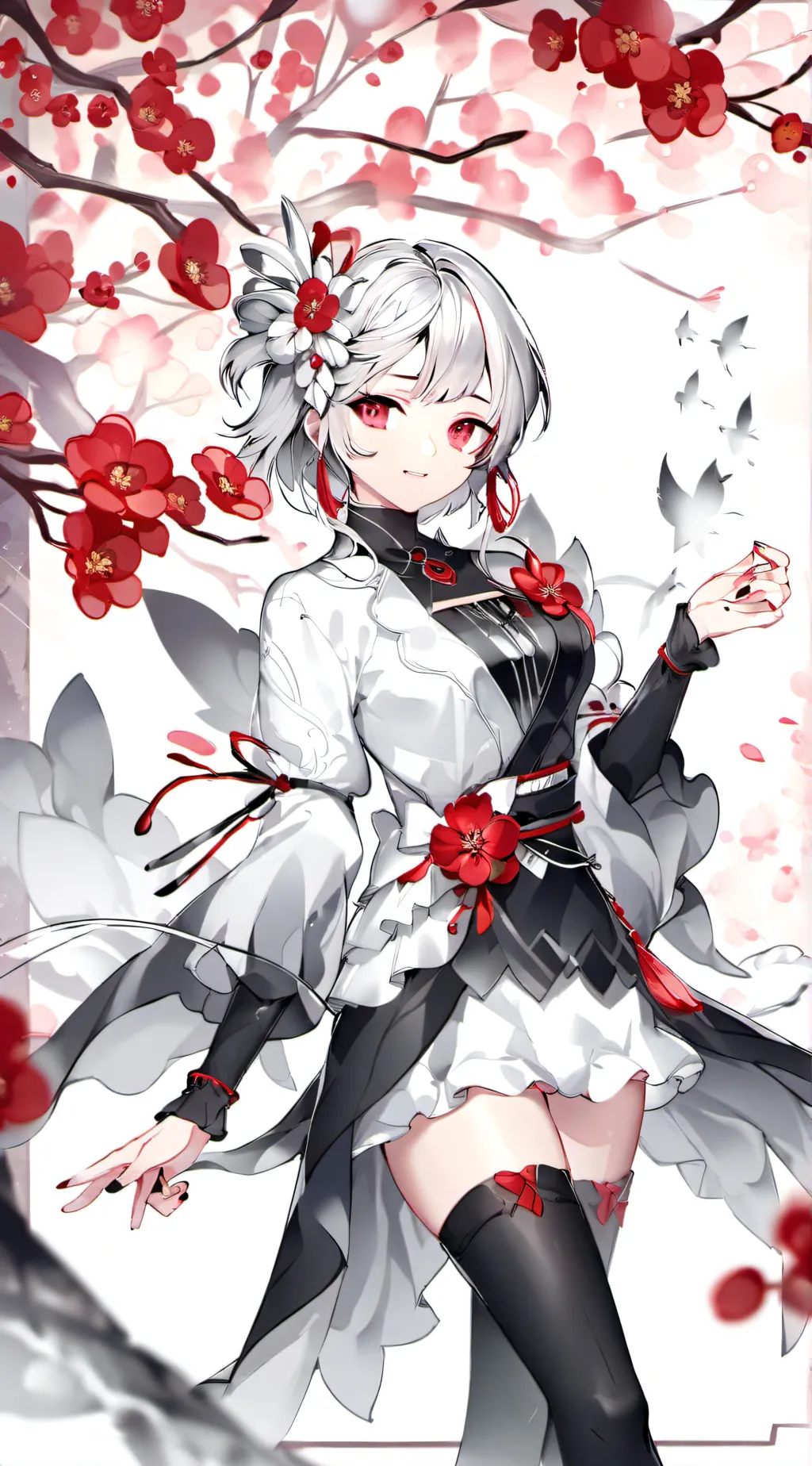 ai character: Moon Hashira background