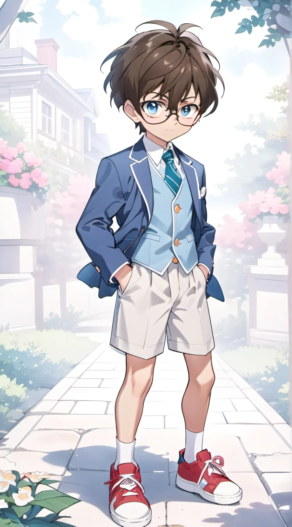 ai character: Conan  background
