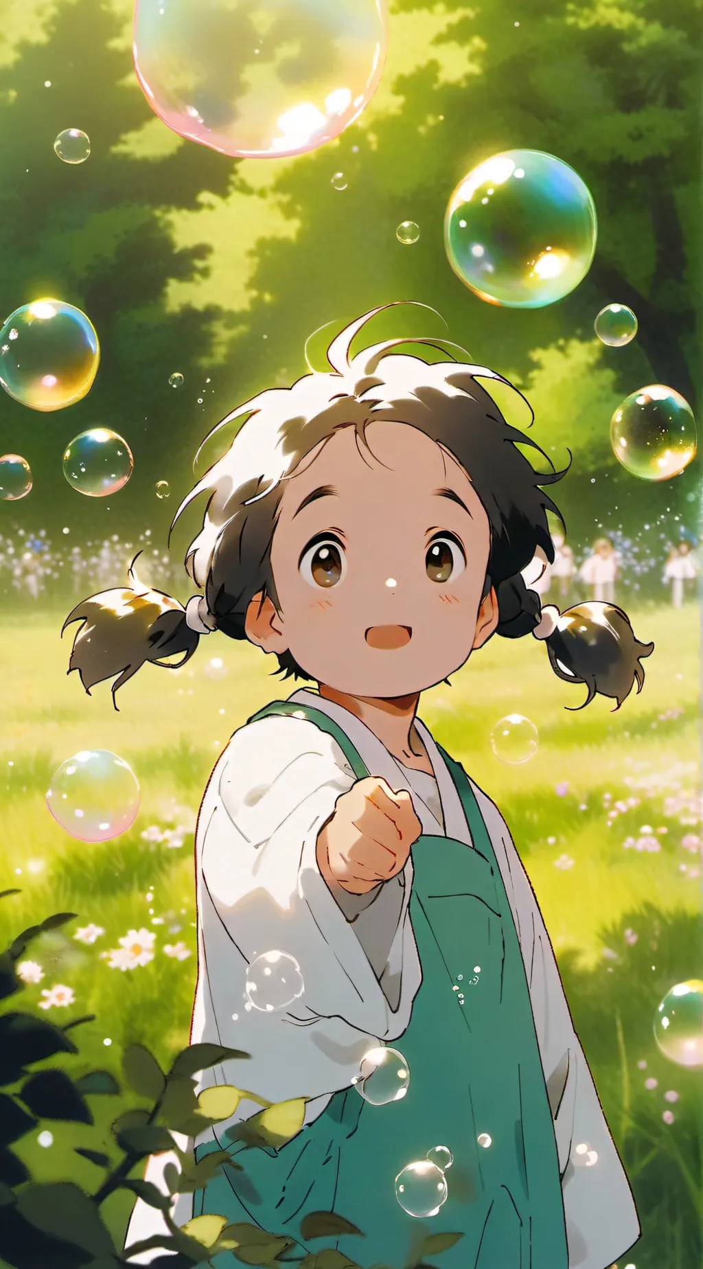 ai character: Mha babies background