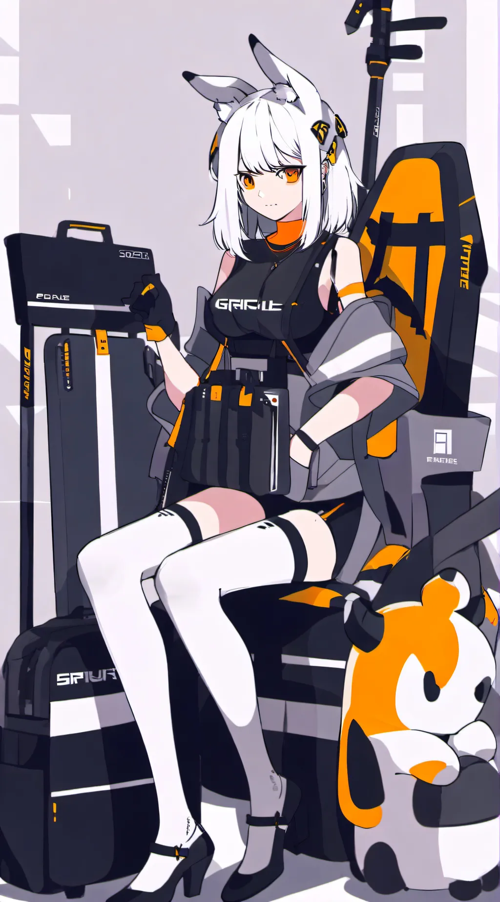 ai character: Gabby  background