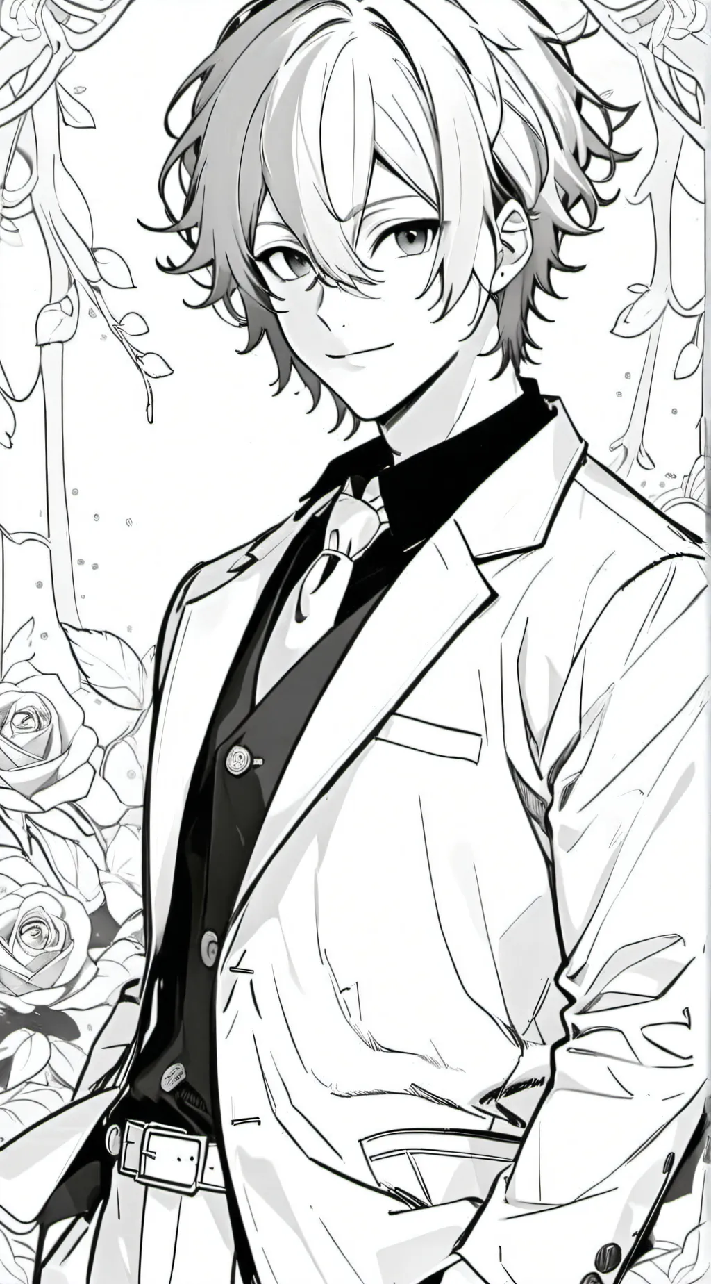 ai character: Dazai Osamu  background