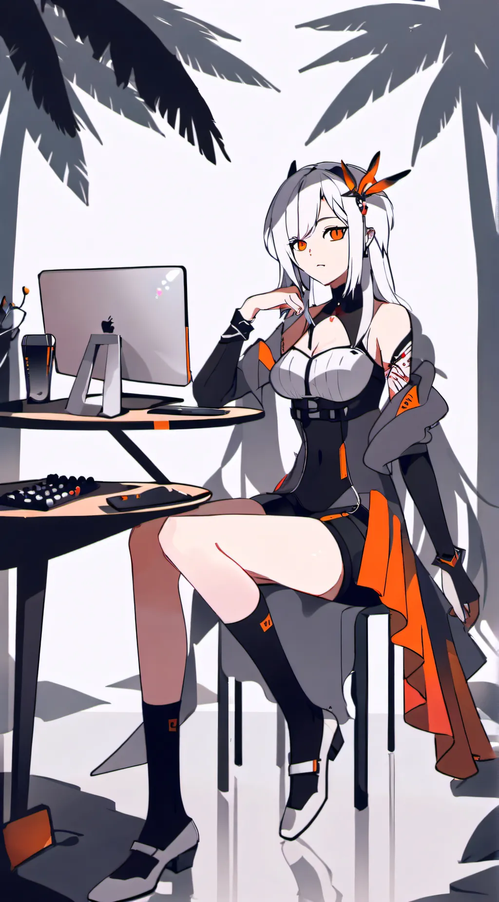 ai character: Hazel background