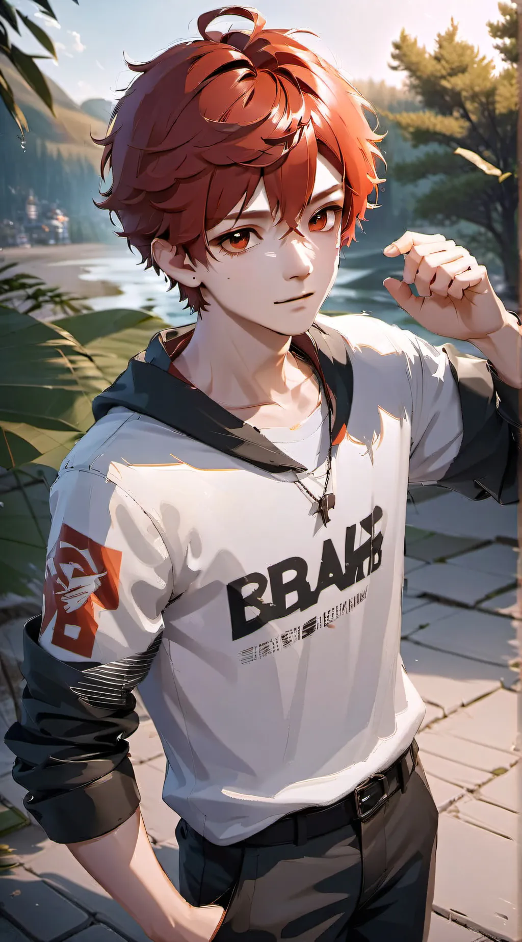 ai character: NiCK background