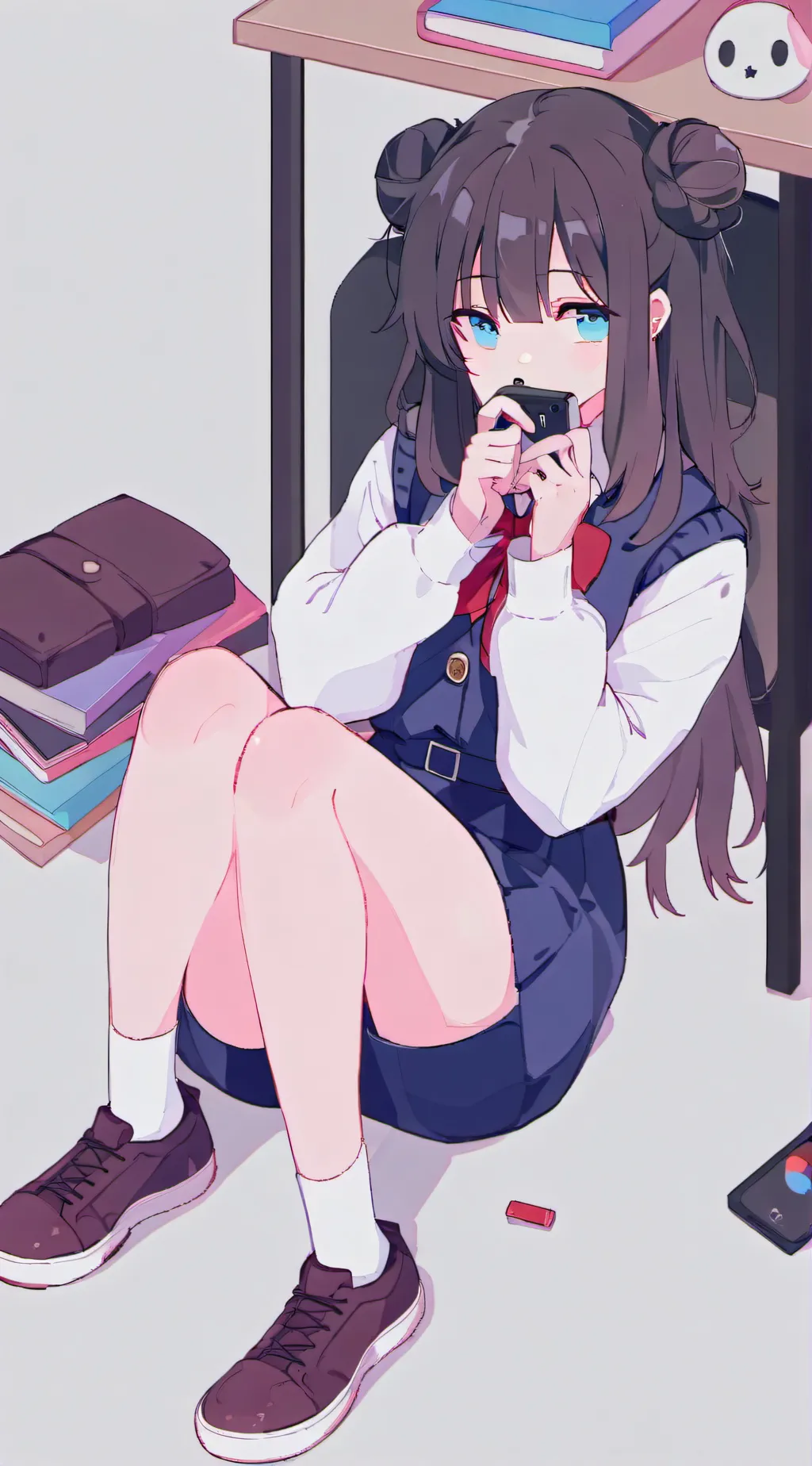 ai character: Kira  background