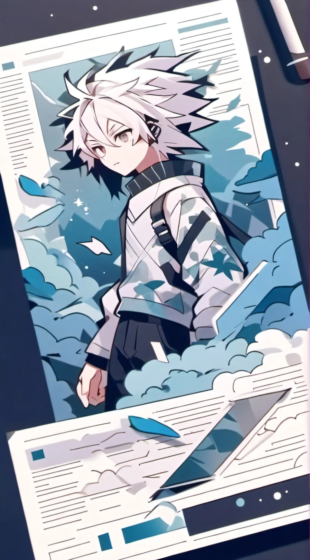 ai character: mha background