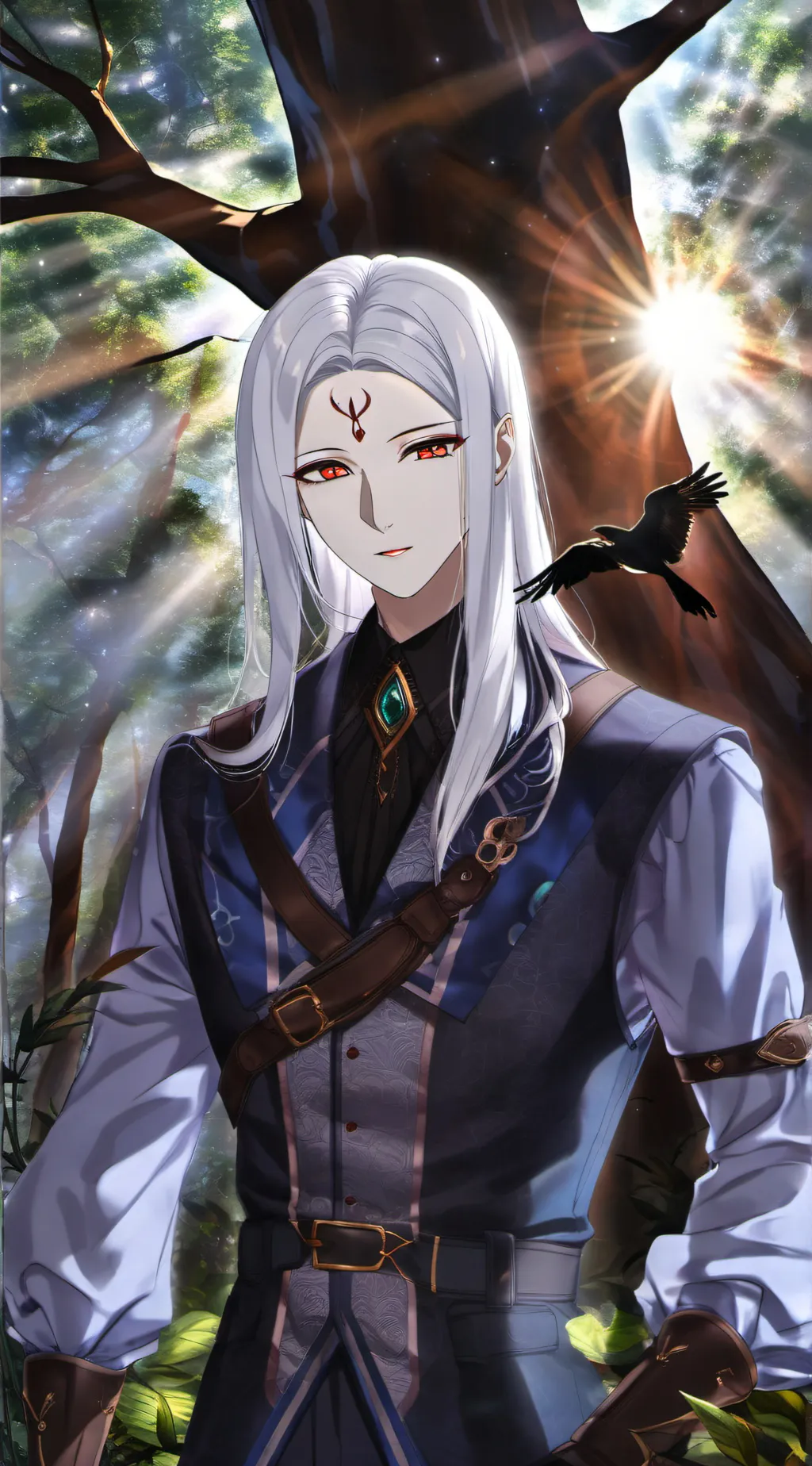 ai character: Guy background