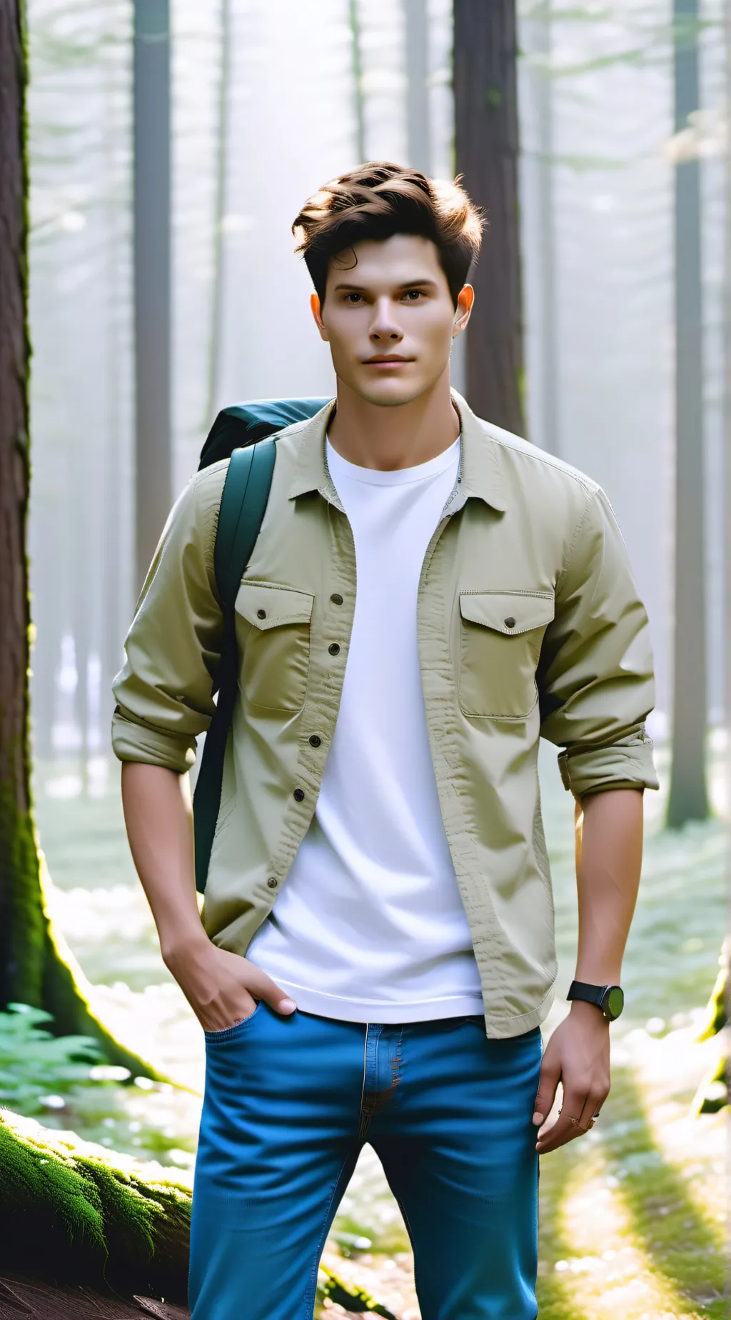 ai character: Emmett Cullen background