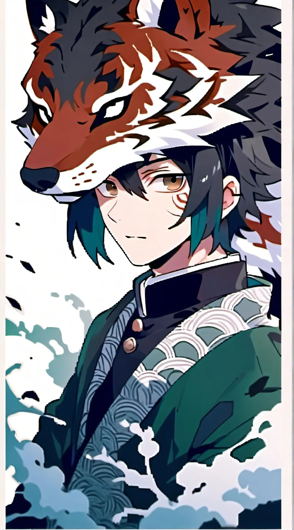 ai character: Inosuke background