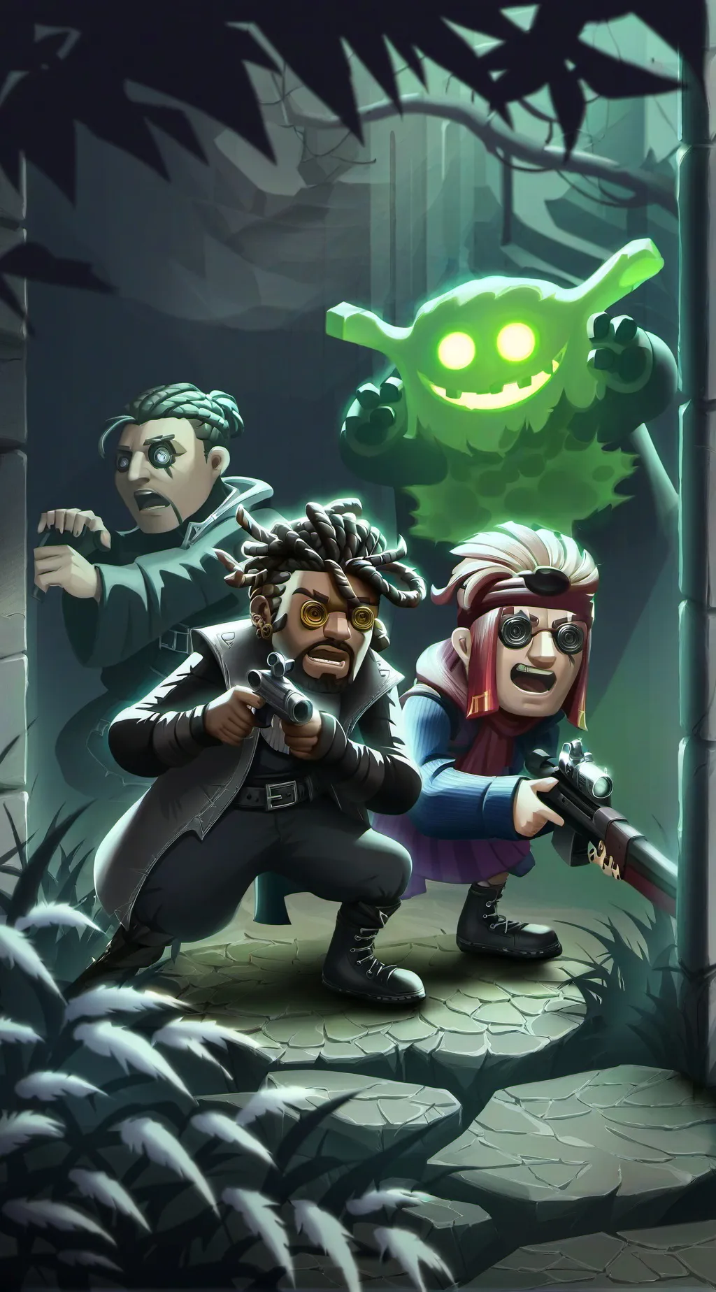 ai character: murder drones ep 8 background