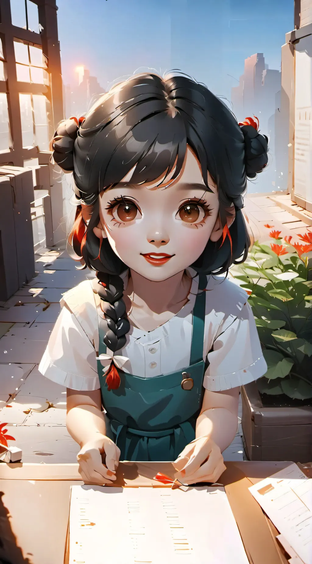 ai character: Lilia background