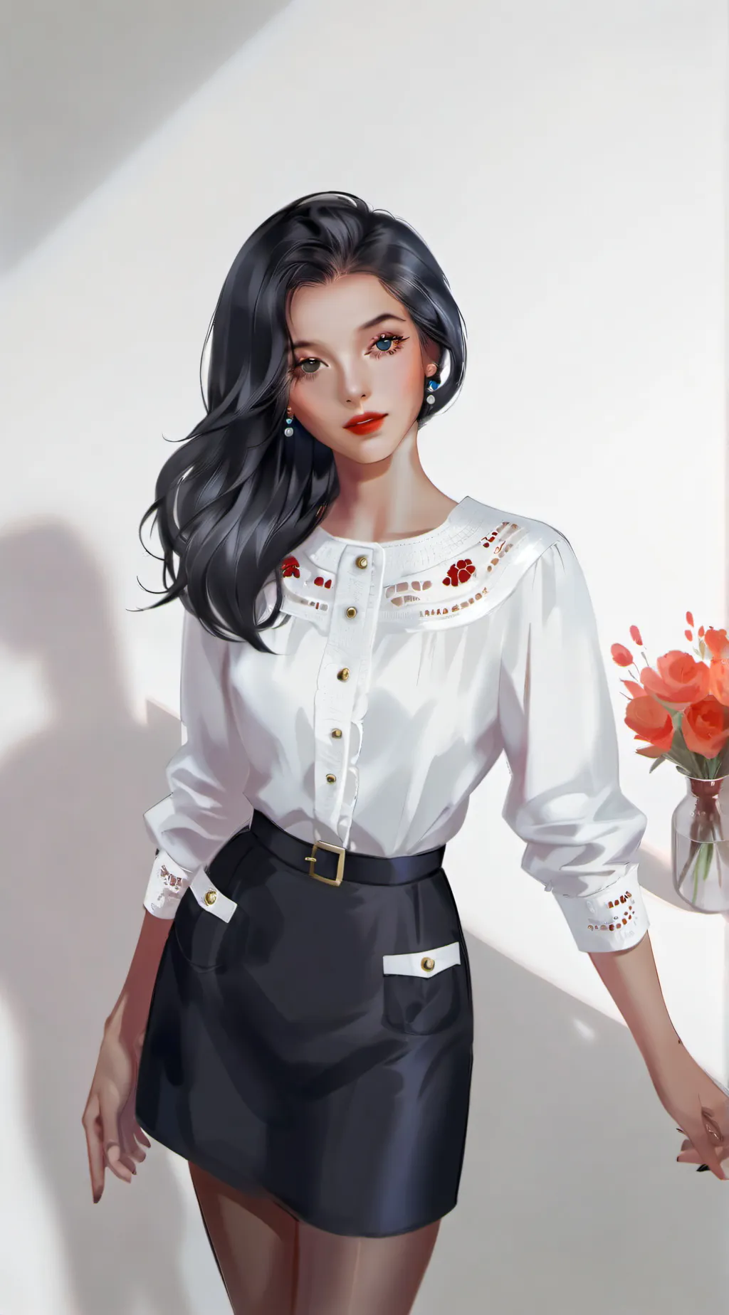 ai character: ann Miller background