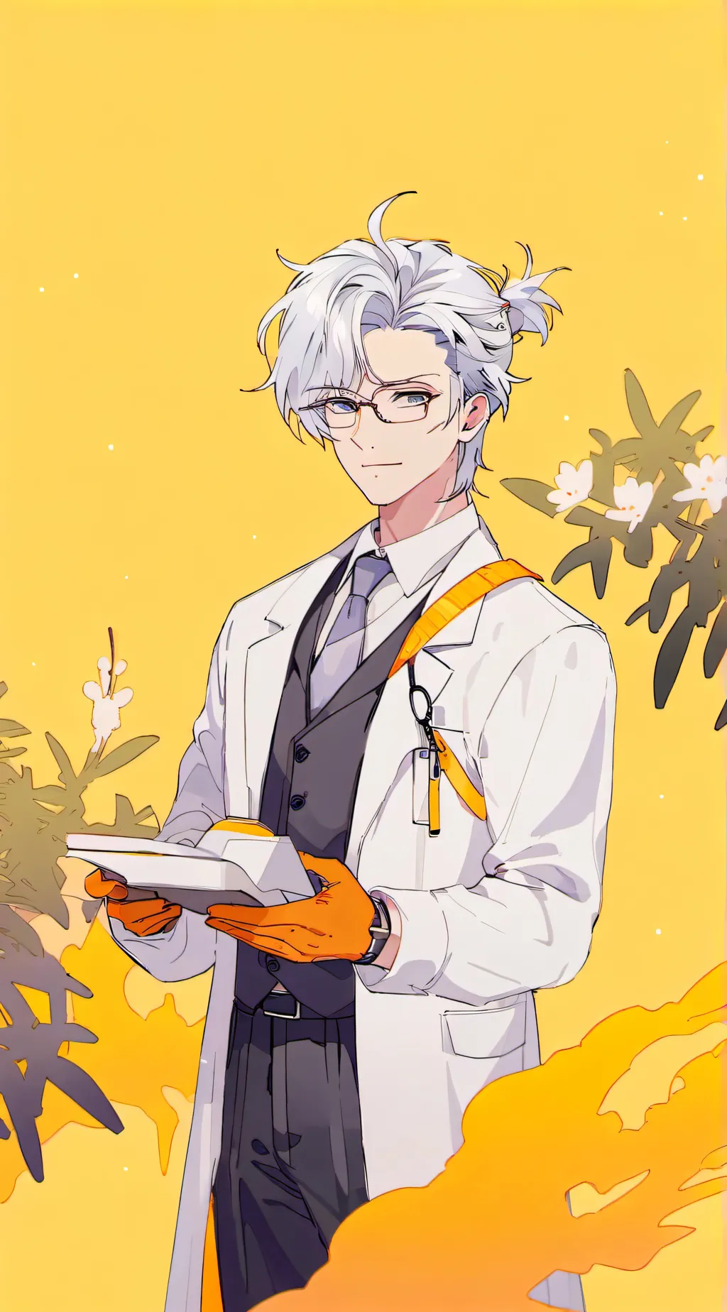 ai character: Asher  background