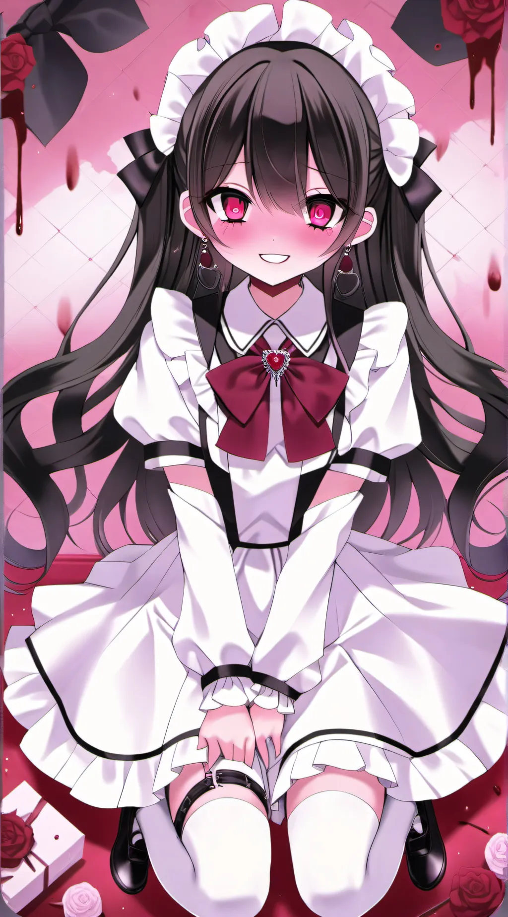 ai character: Monique  background