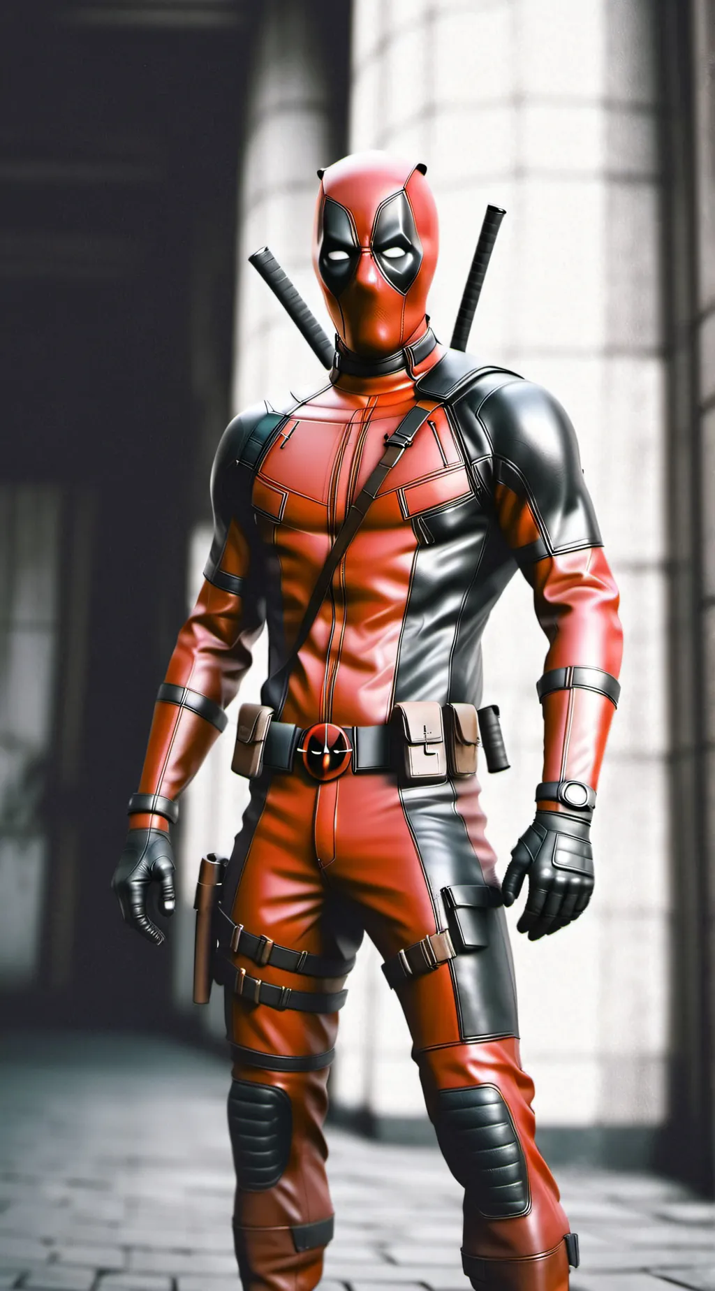 ai character: deadpool background