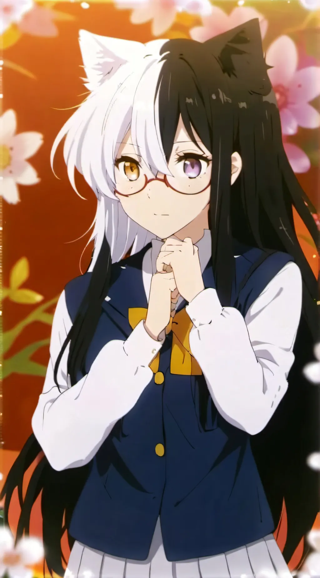 ai character: Tsubasa Hane/Black background