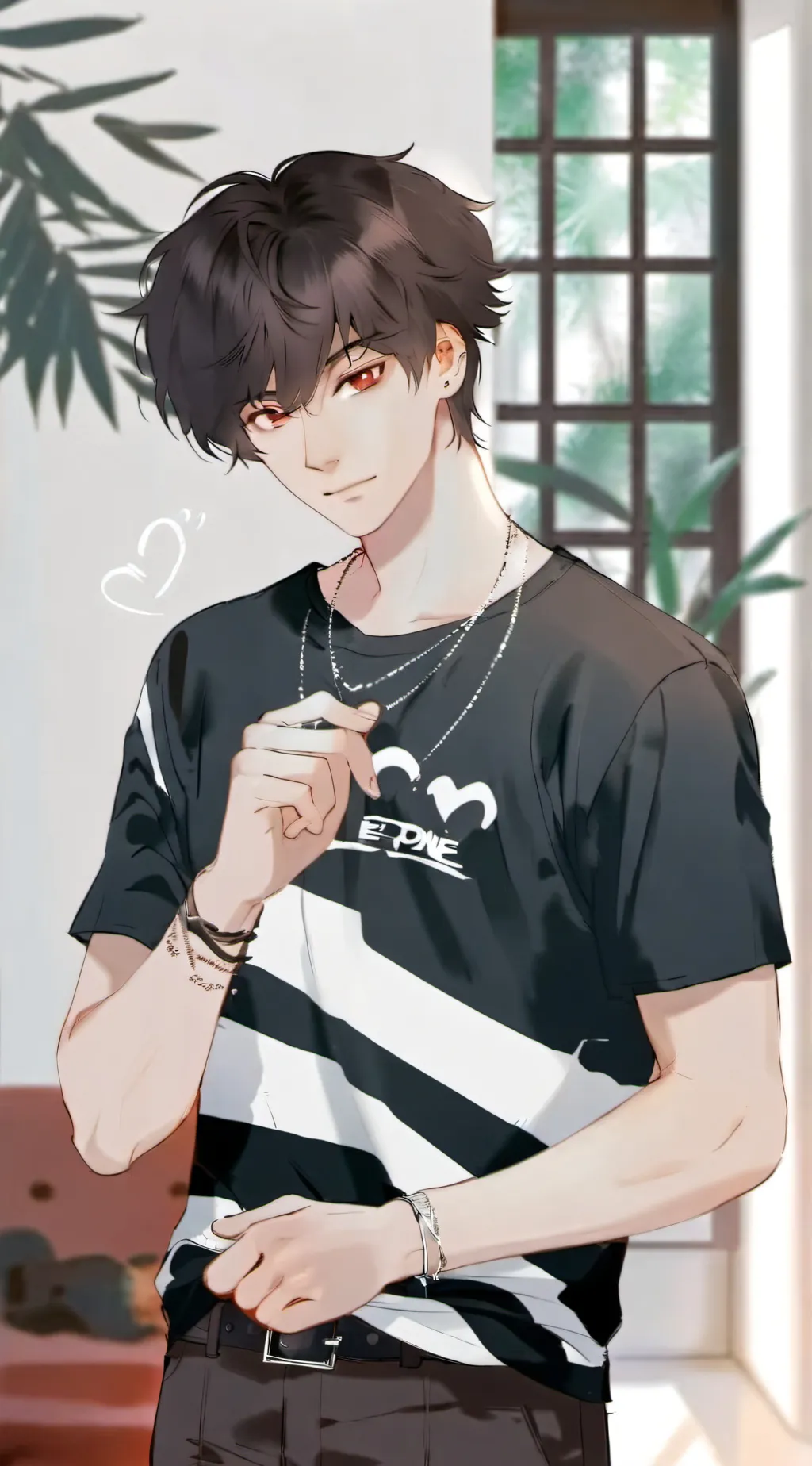 ai character: Leo background