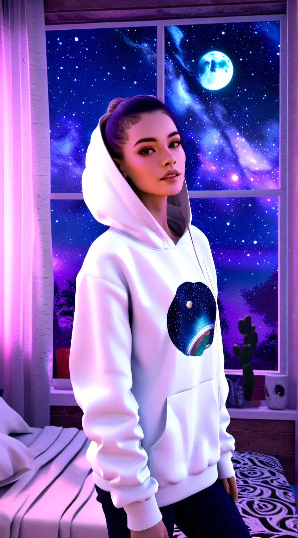ai character: Nyx background