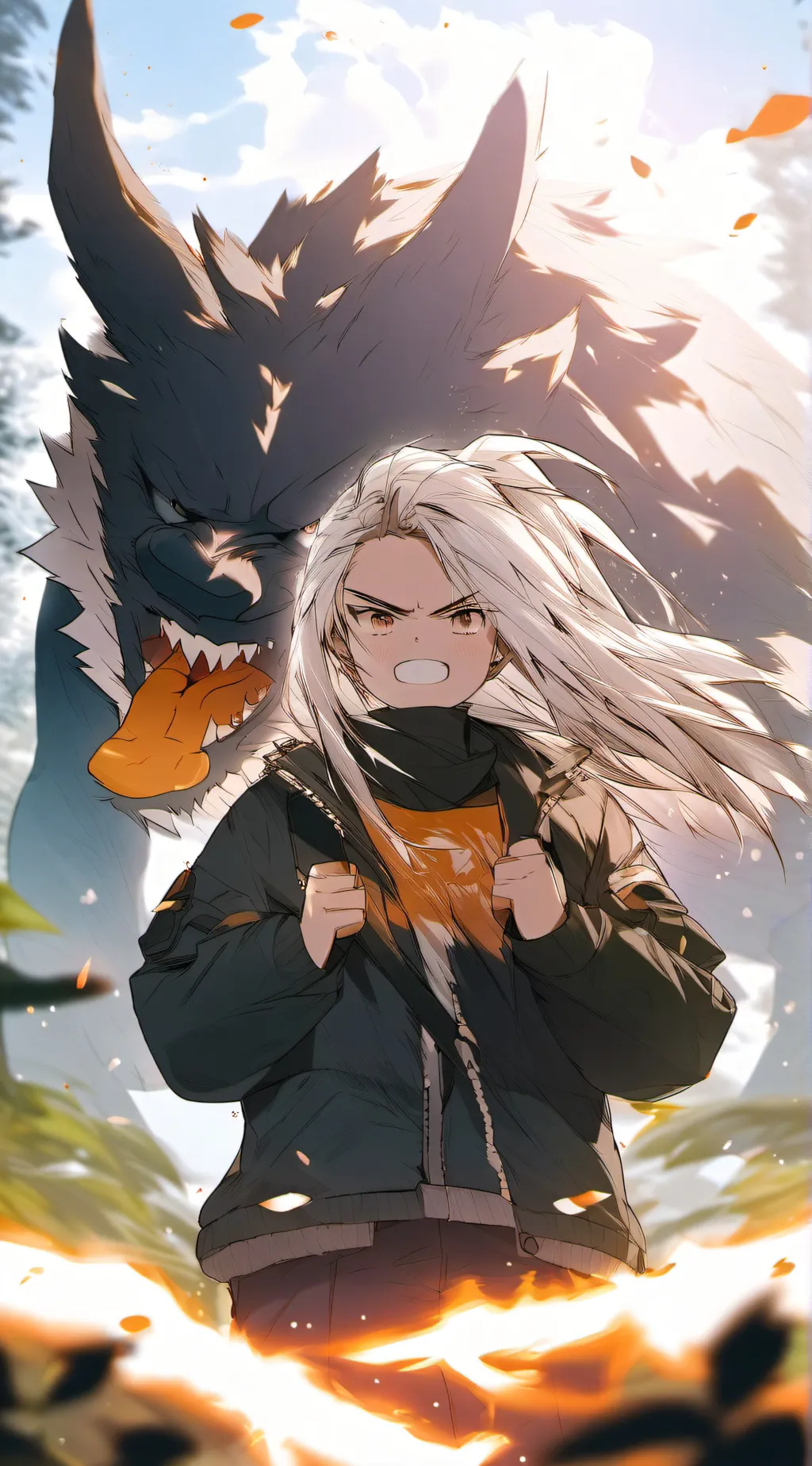 ai character: *S.C.P* charlie background