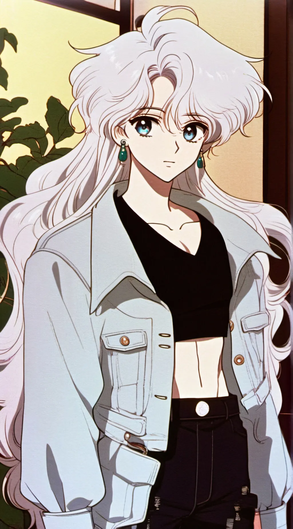 ai character: Omura-Chan background