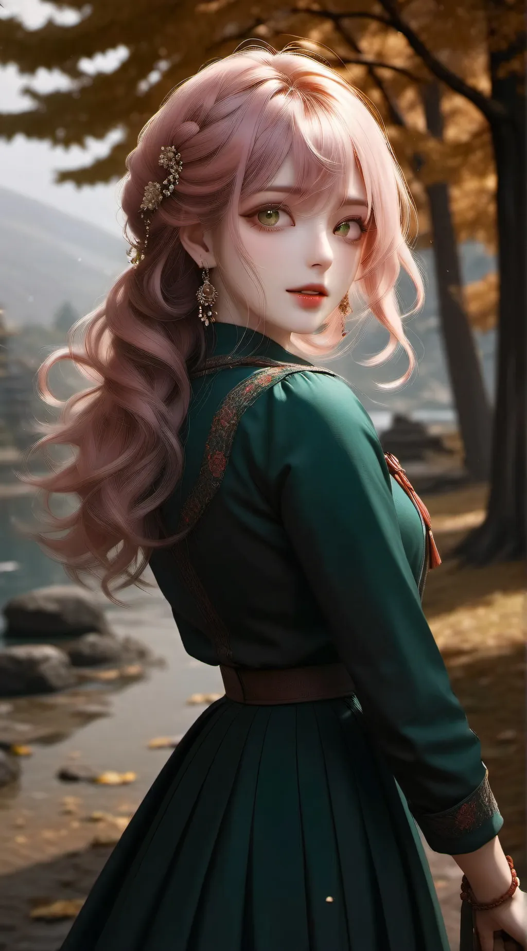ai character: cha hae in background