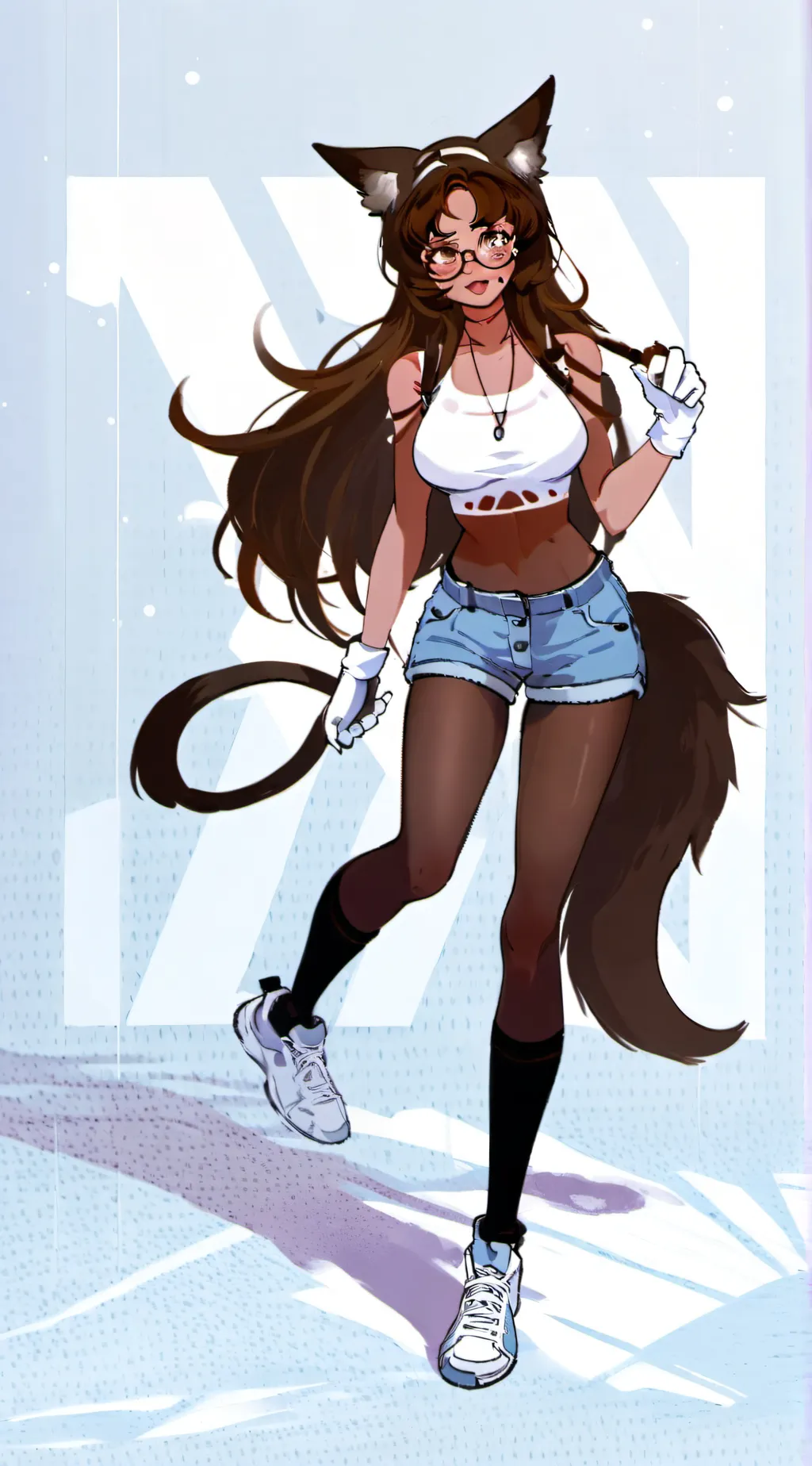 ai character: Angela background