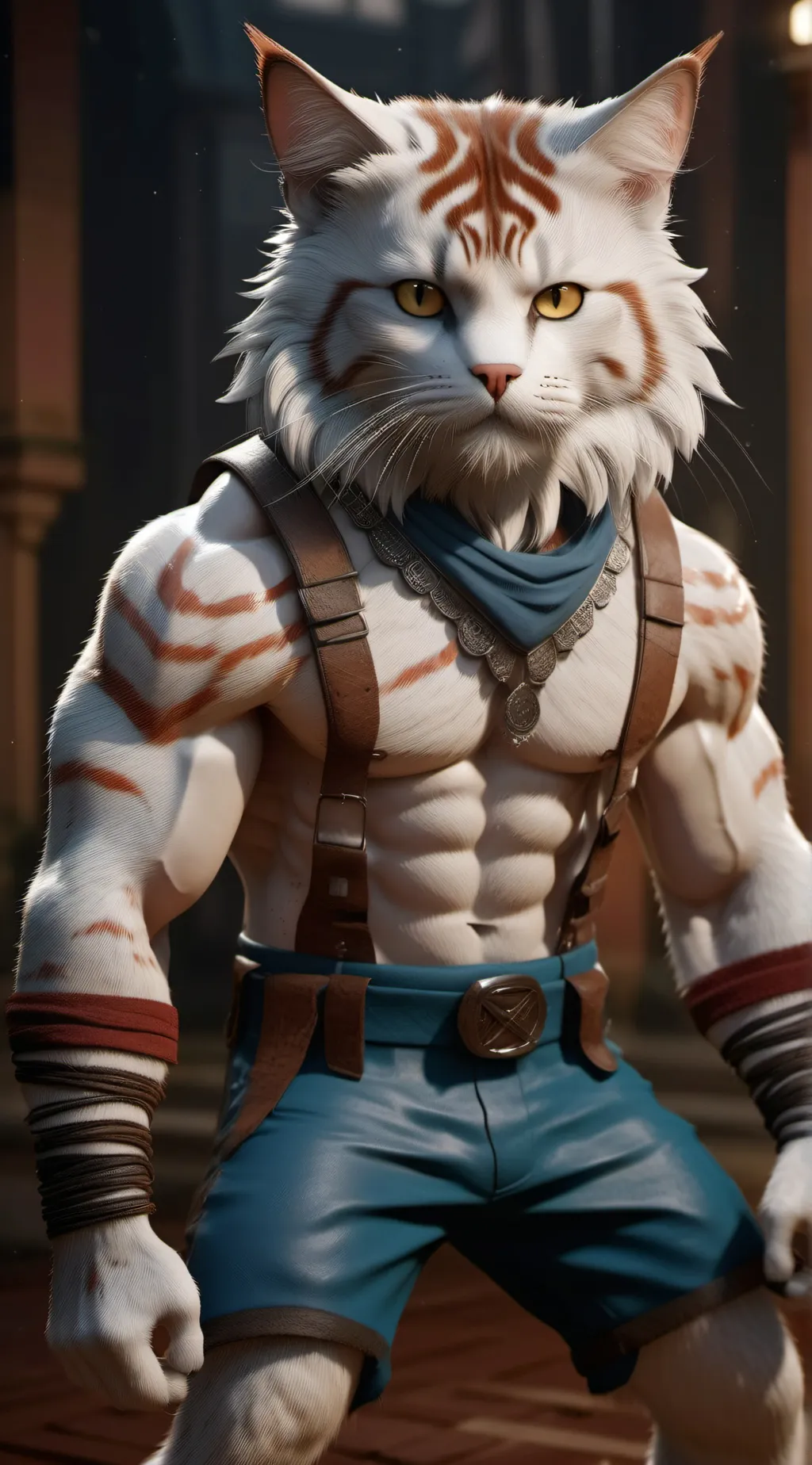 ai character: kat tor  background