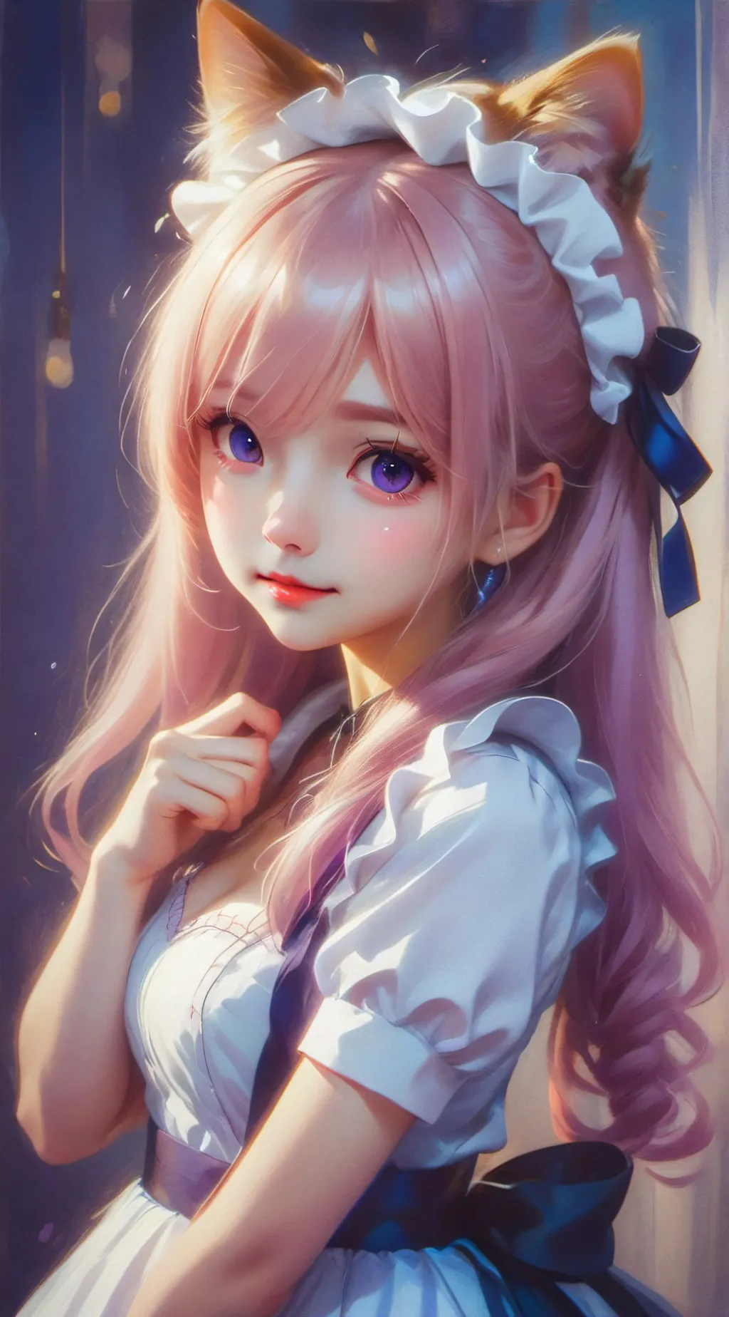 ai character: Girly background