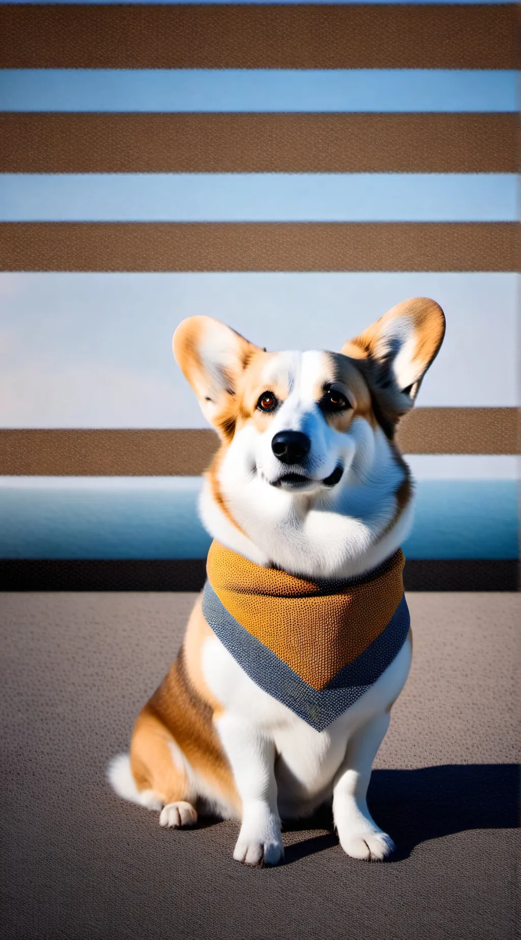 ai character: Dog  background